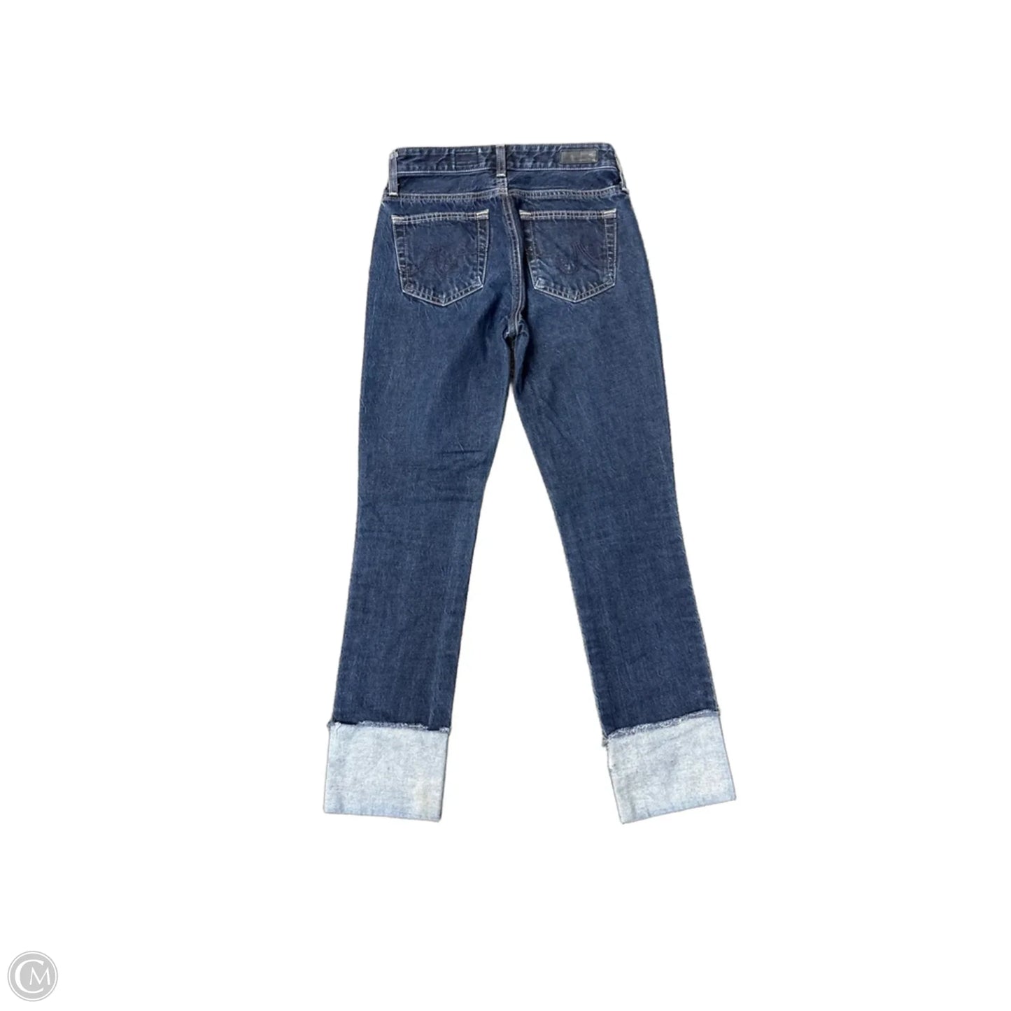 Jeans Straight By Ag Jeans In Blue, Size: 24