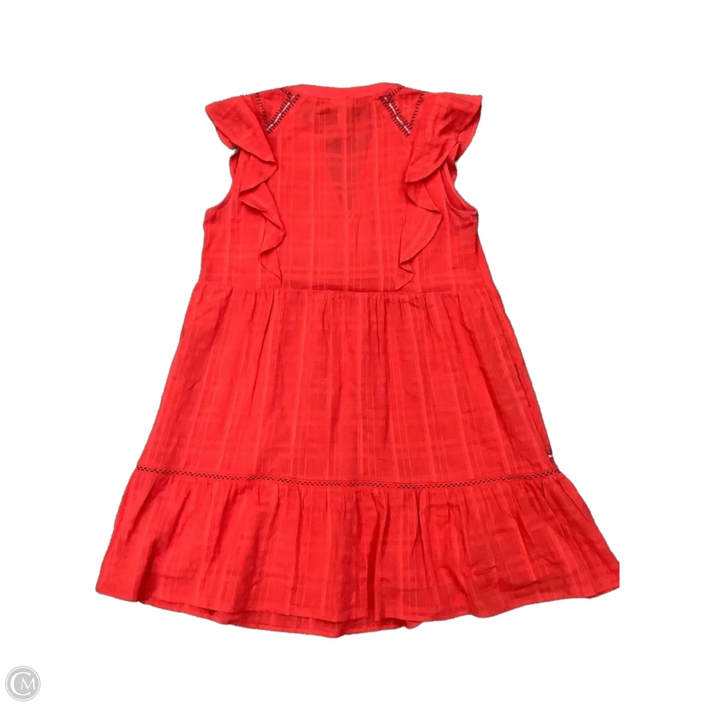 Dress Casual Short By Knox Rose In Red, Size: M