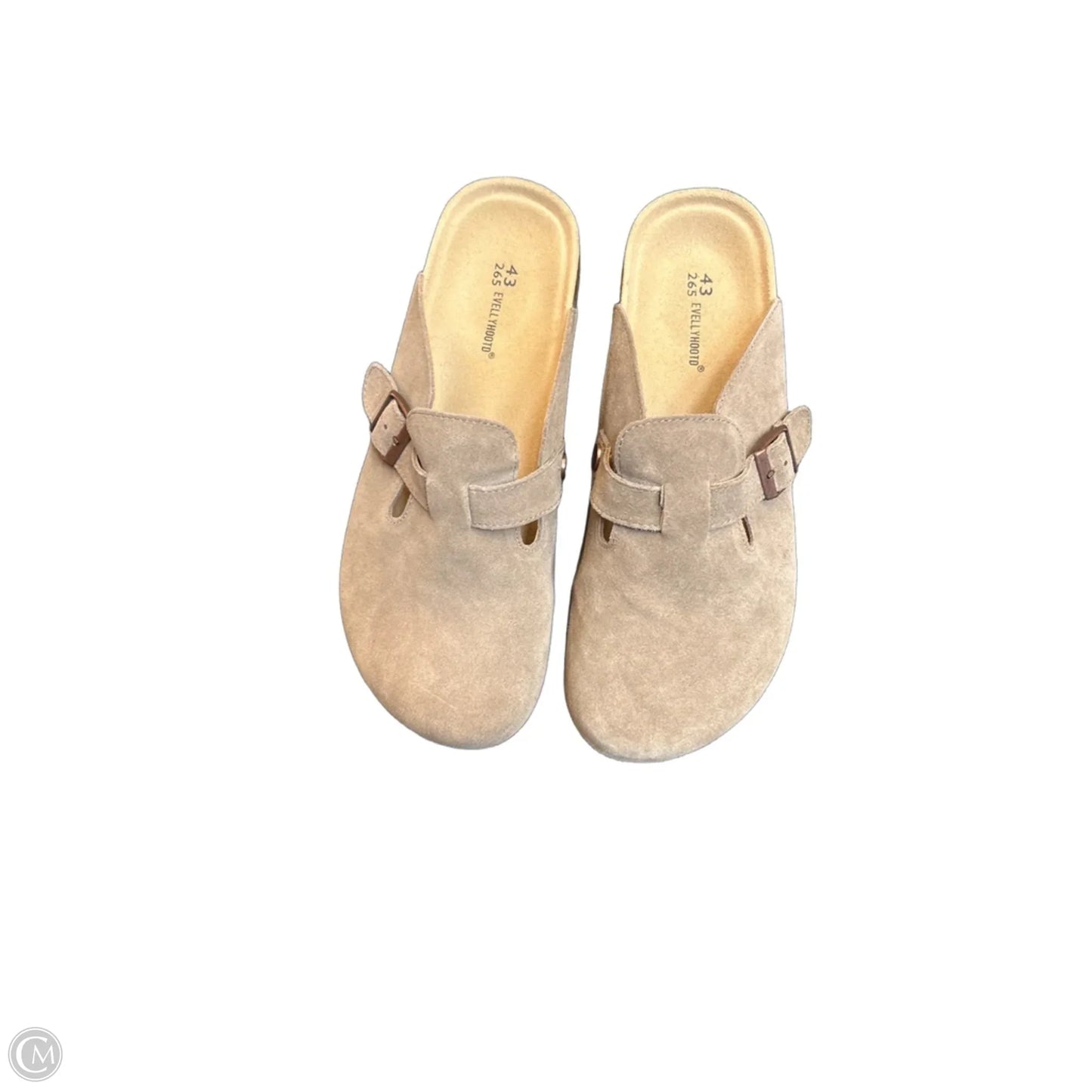 Shoes Flats By Clothes Mentor In Brown, Size: 9