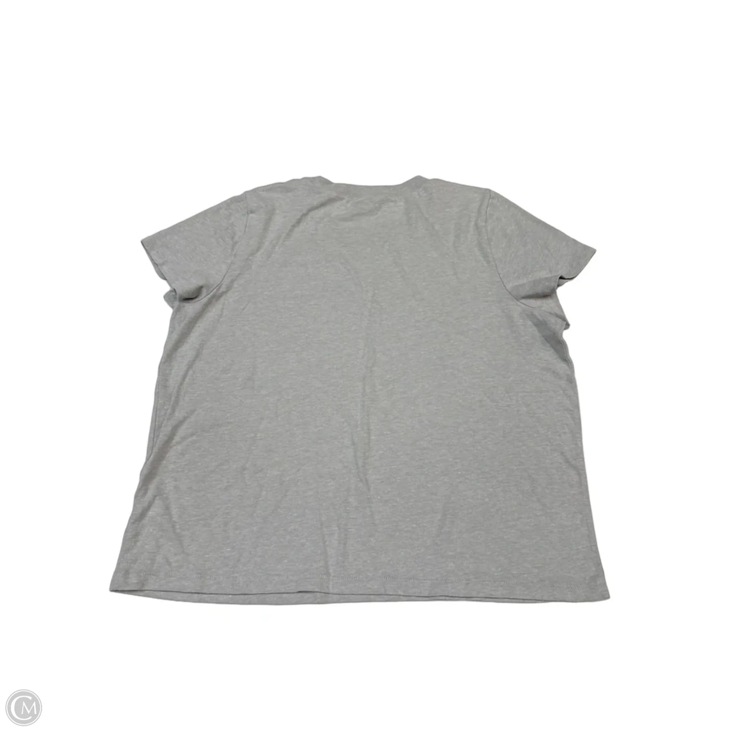 Top Short Sleeve By Madewell In Grey, Size: Xl