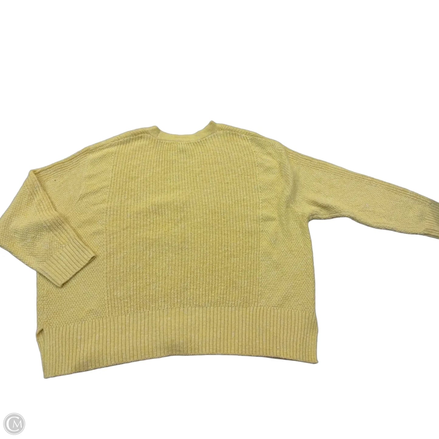 Cardigan By Ava & Viv In Yellow, Size: 2x