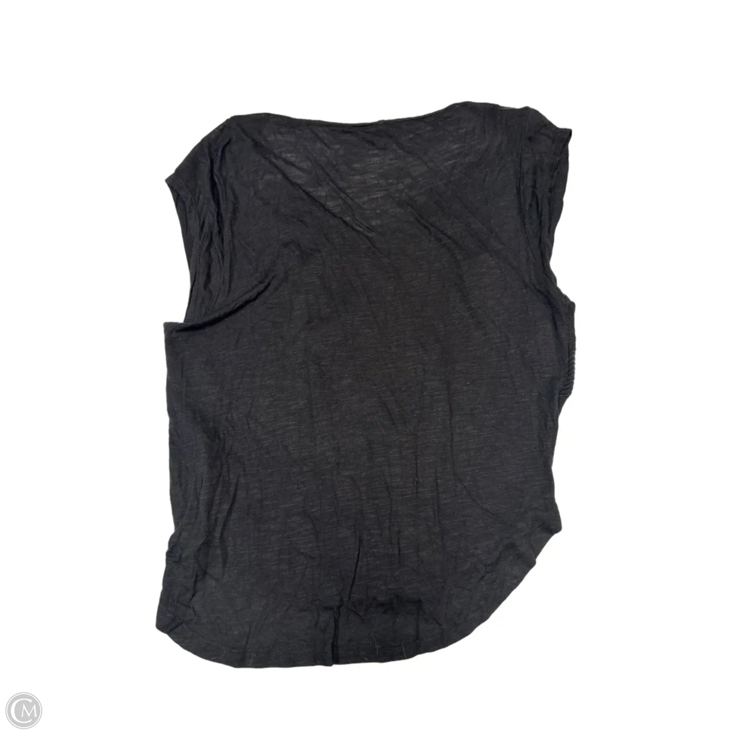 Top Short Sleeve By Free People In Black, Size: Sp