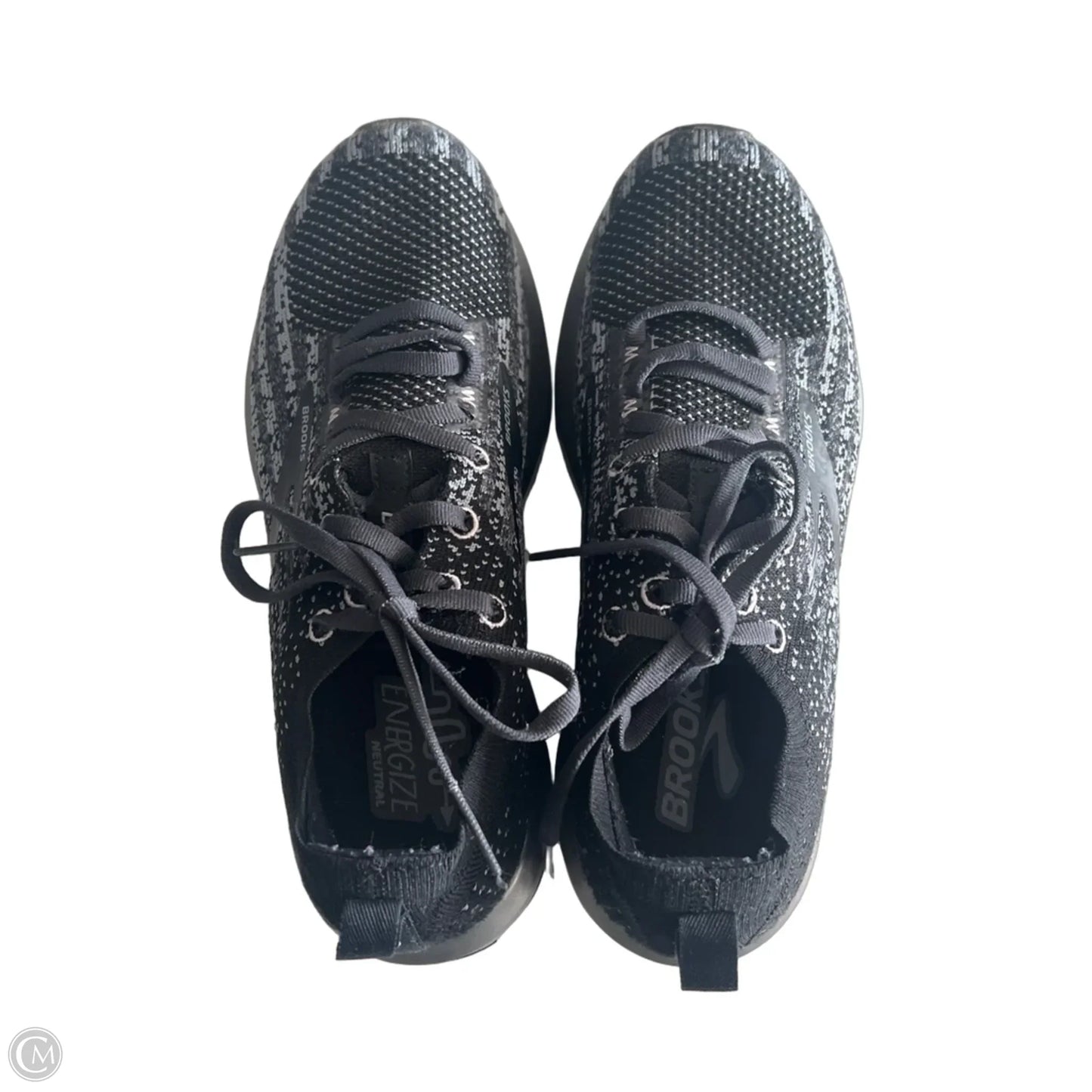 Shoes Athletic By Brooks In Black, Size: 7.5