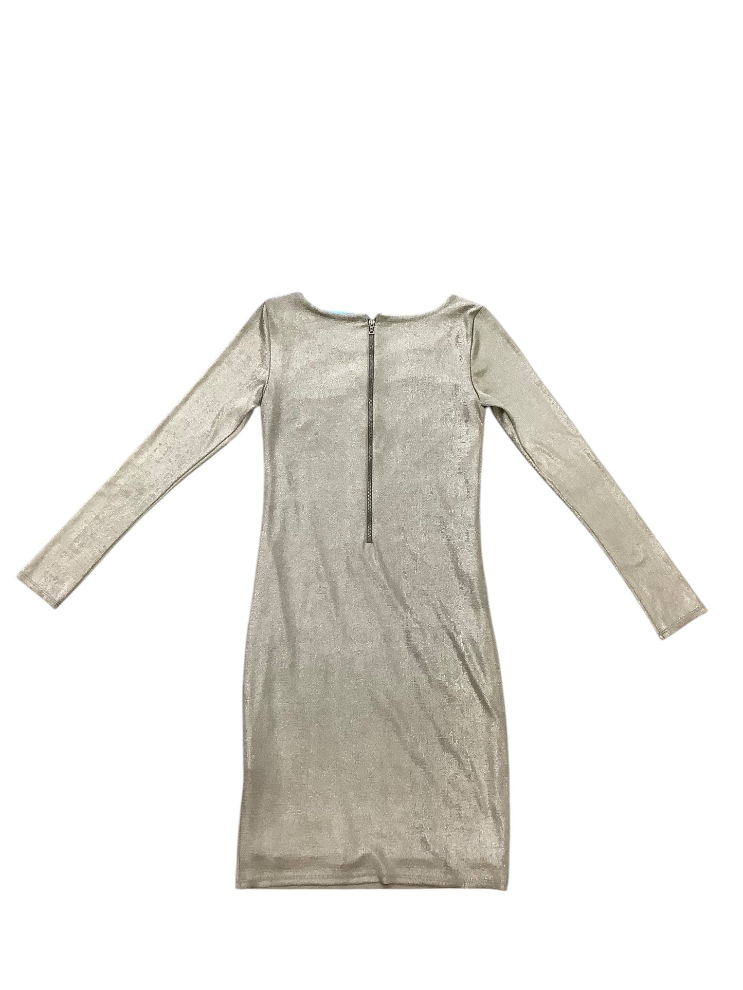 Dress Party Midi By Alice + Olivia In Gold, Size: 0