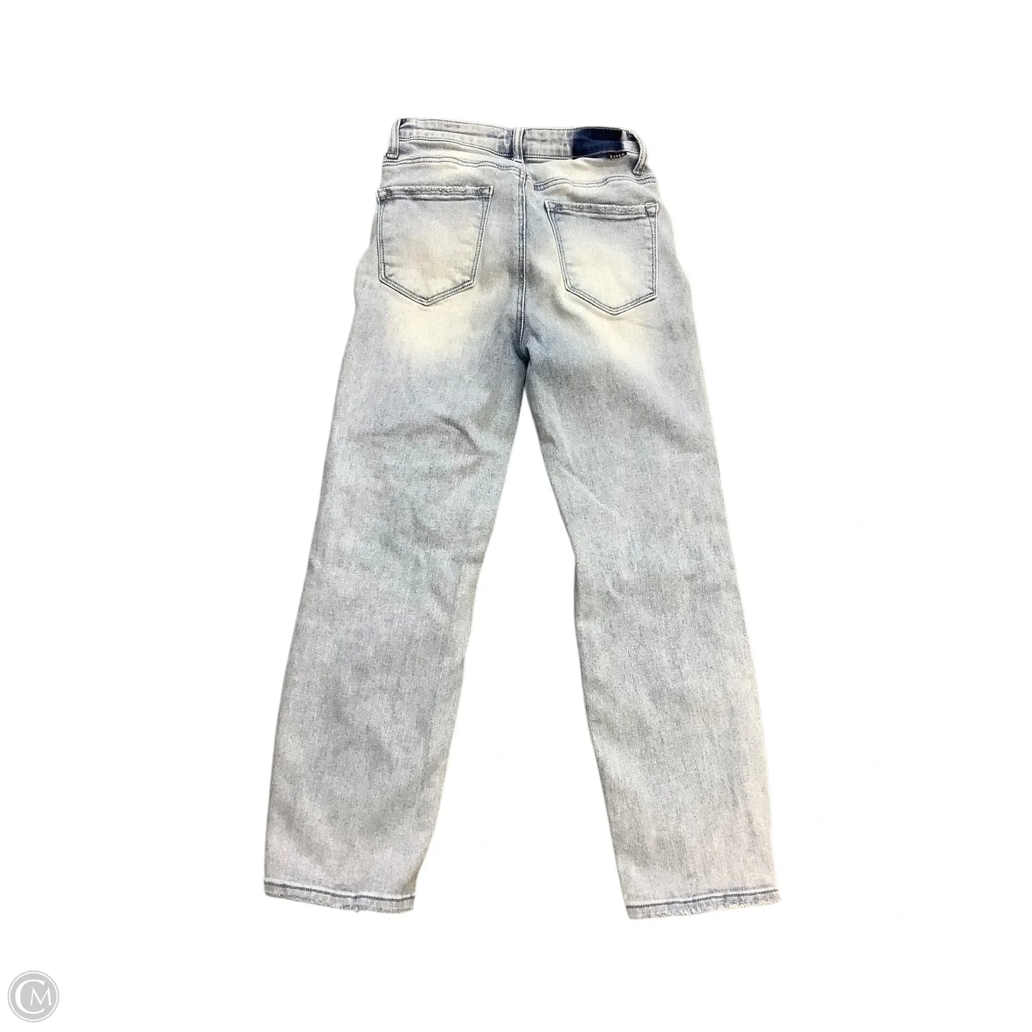 Jeans Straight By Risen In Blue Denim, Size: 4
