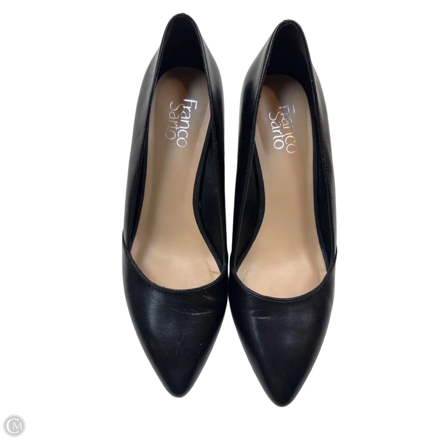 Shoes Heels Wedge By Franco Sarto In Black, Size: 10