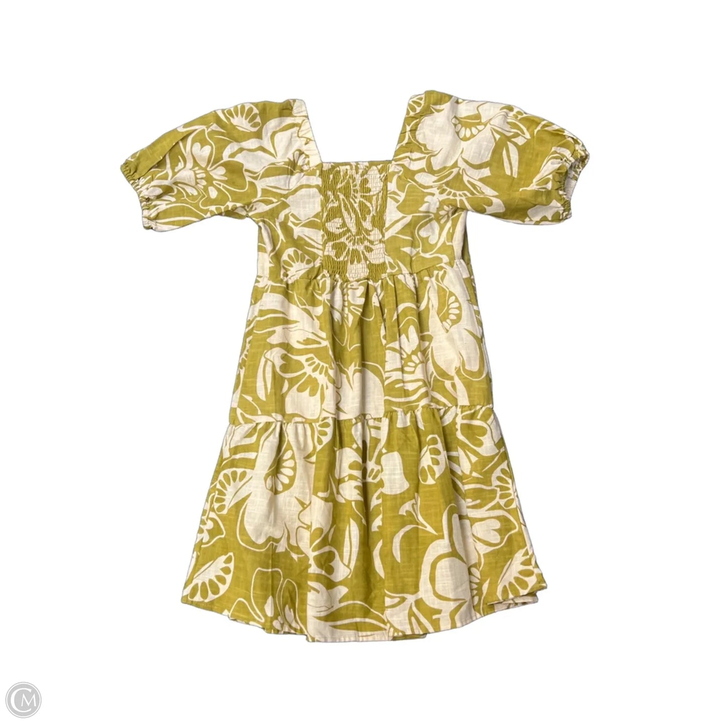 Dress Casual Short By Mlle Gabrielle In Green, Size: S