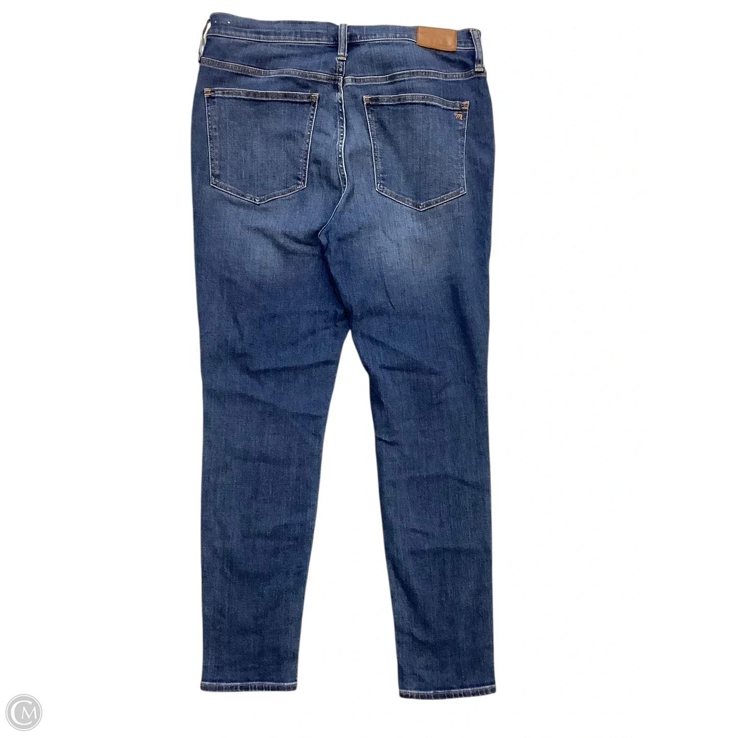 Jeans Straight By Madewell In Blue Denim, Size: 10(30)