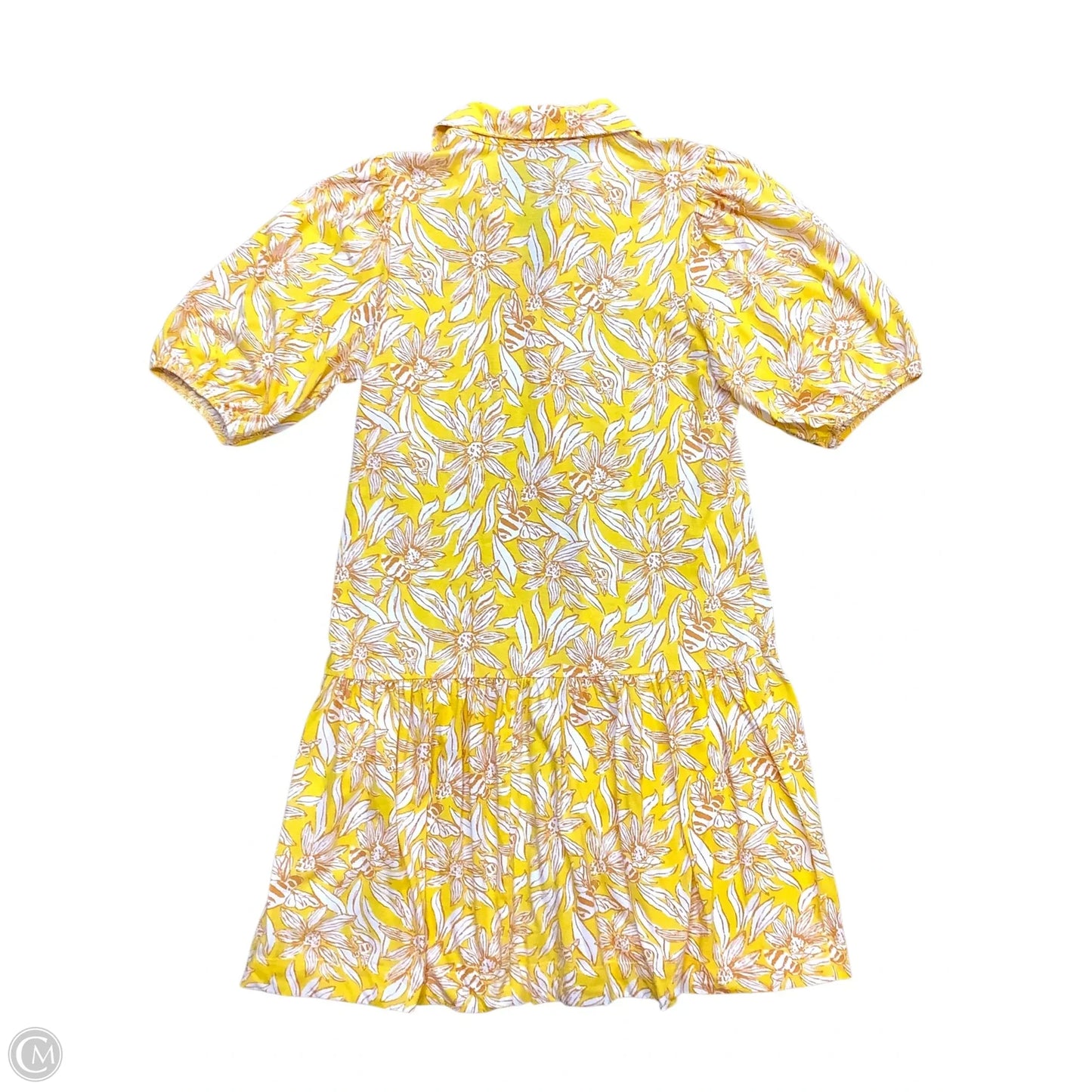 Dress Designer By Lilly Pulitzer In Yellow, Size: M