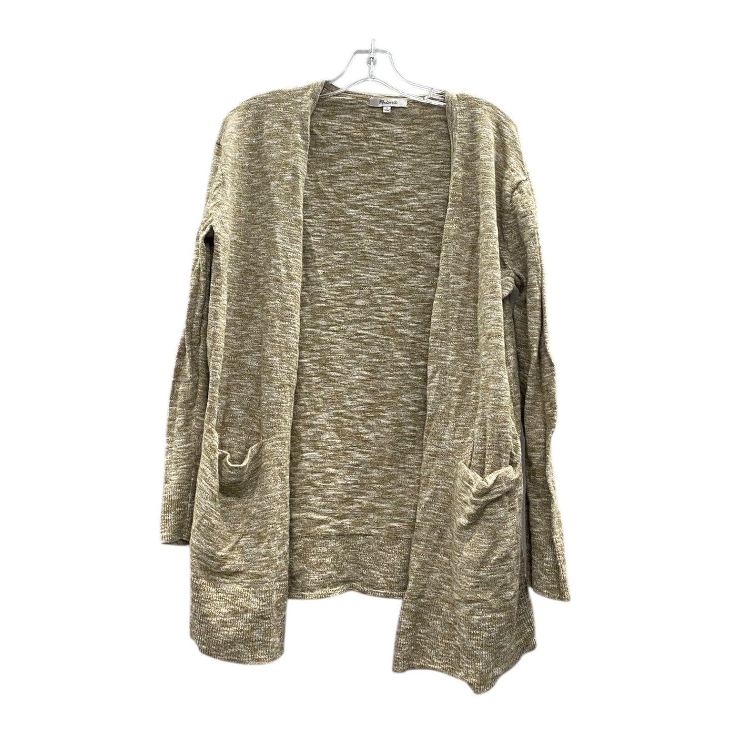 Sweater Cardigan By Madewell In Green, Size:M