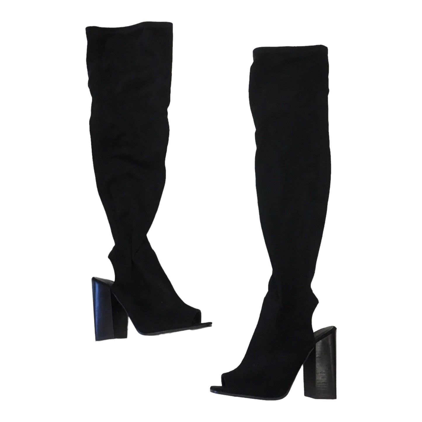 Boots Knee Heels By Aldo Size: 8.5