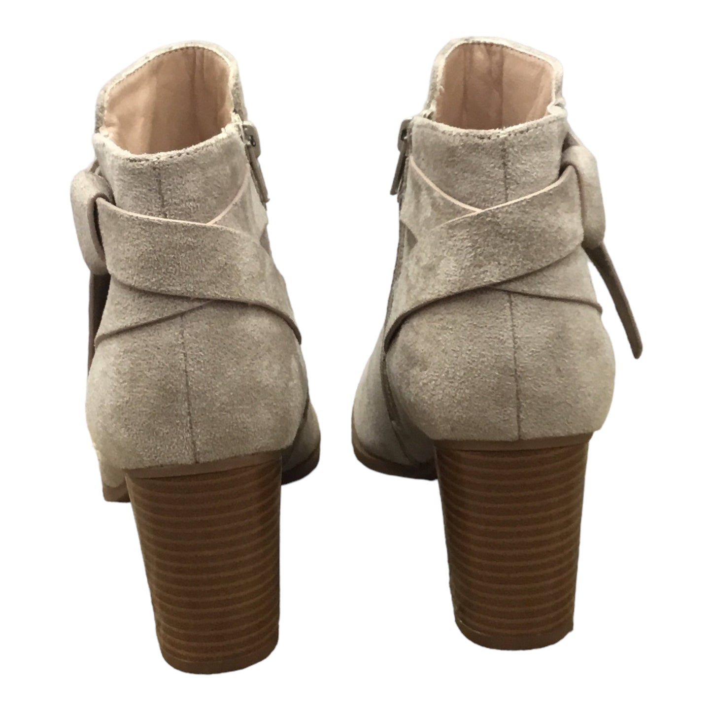 Boots Ankle Heels By Clothes Mentor Size: 8