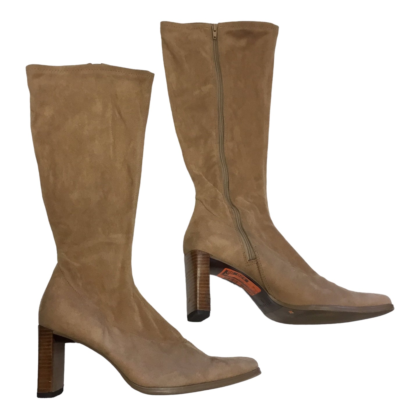 Boots Knee Heels By Pesaro Size: 10