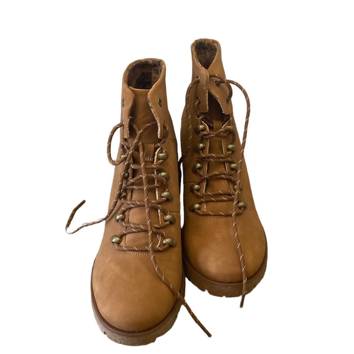 Boots Ankle Heels By Korks Size: 8.5