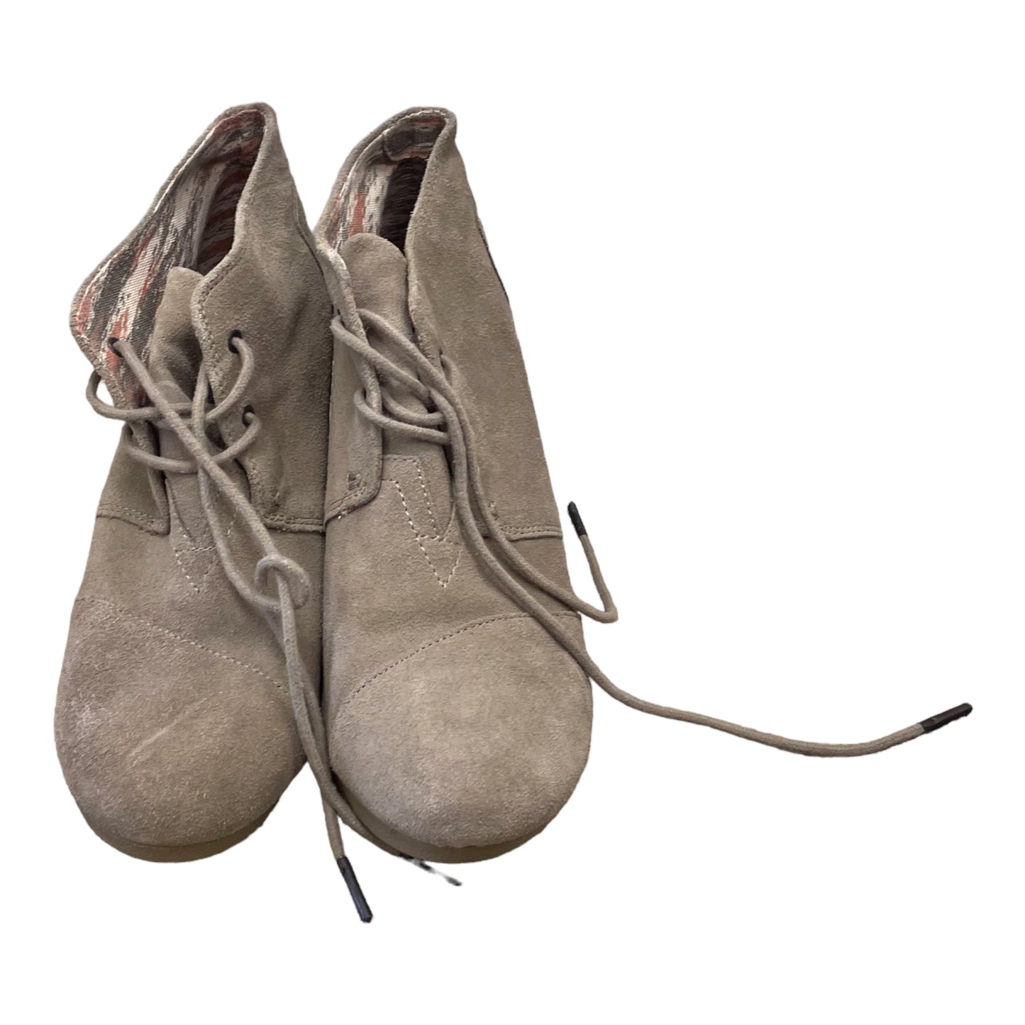 Boots Ankle Heels By Toms Size: 10