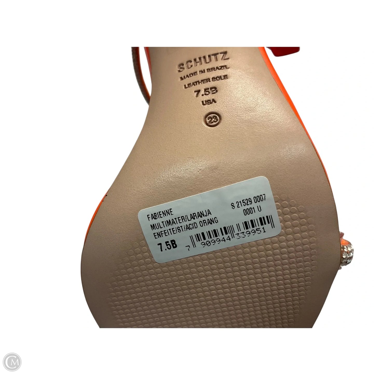 Shoes Heels Stiletto By Cma In Orange, Size: 7.5