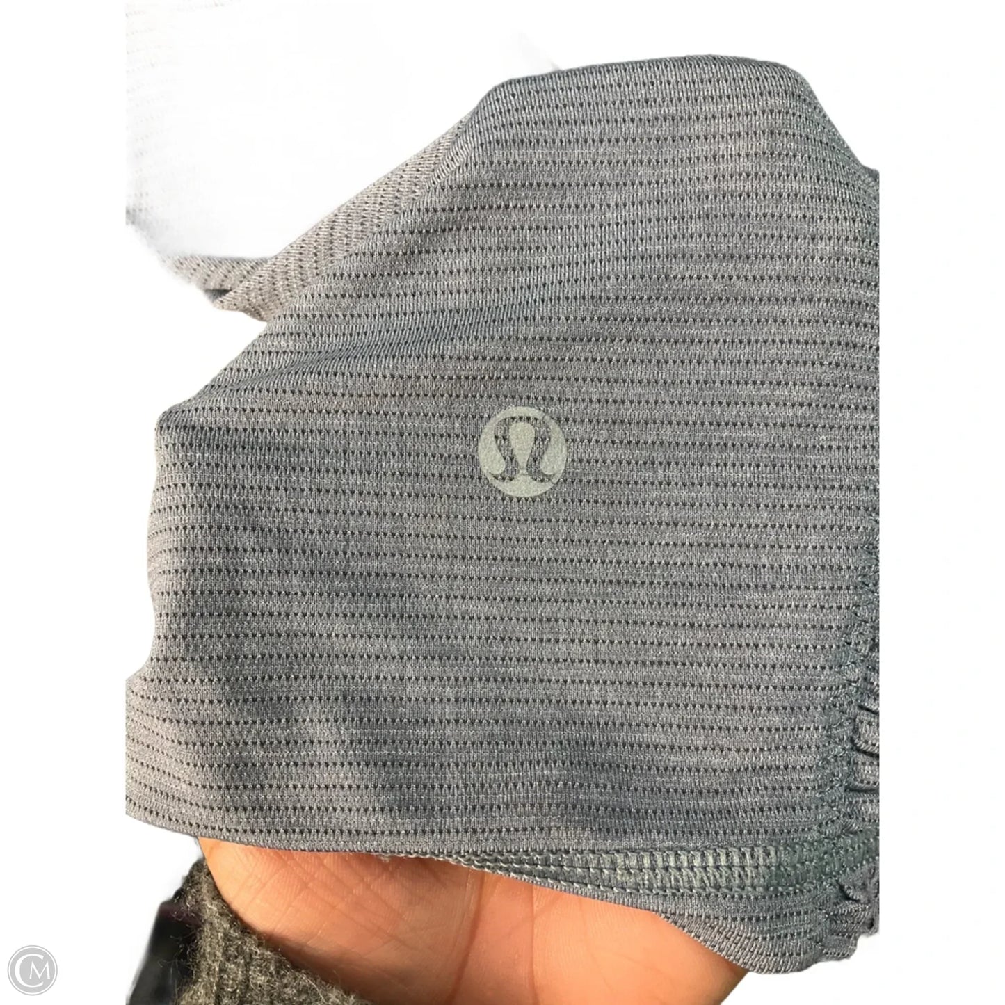 Athletic Tank Top By Lululemon In Grey, Size: M