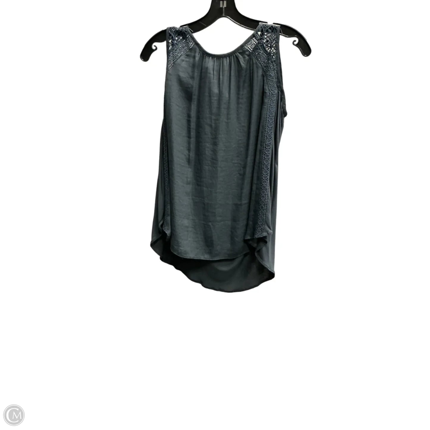 Top Sleeveless By Loft In Grey, Size: Xs