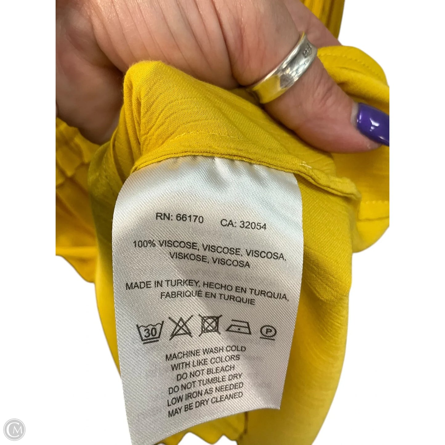 Dress Casual Midi By Maeve In Yellow, Size: M