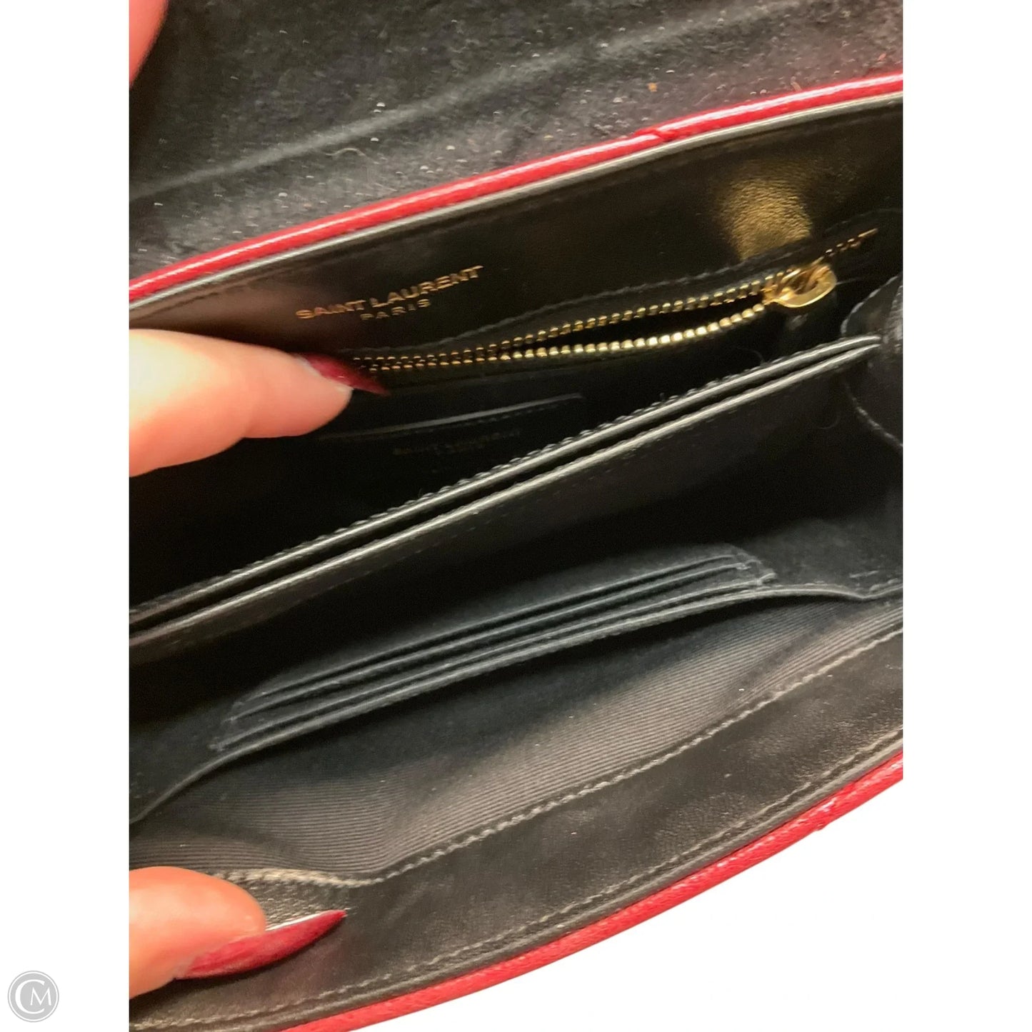 Crossbody Luxury Designer By Yves Saint Laurent, Size: Small