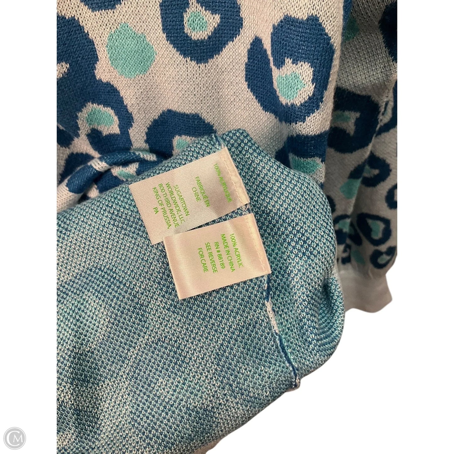 Sweater Designer By Lilly Pulitzer In Blue, Size: S