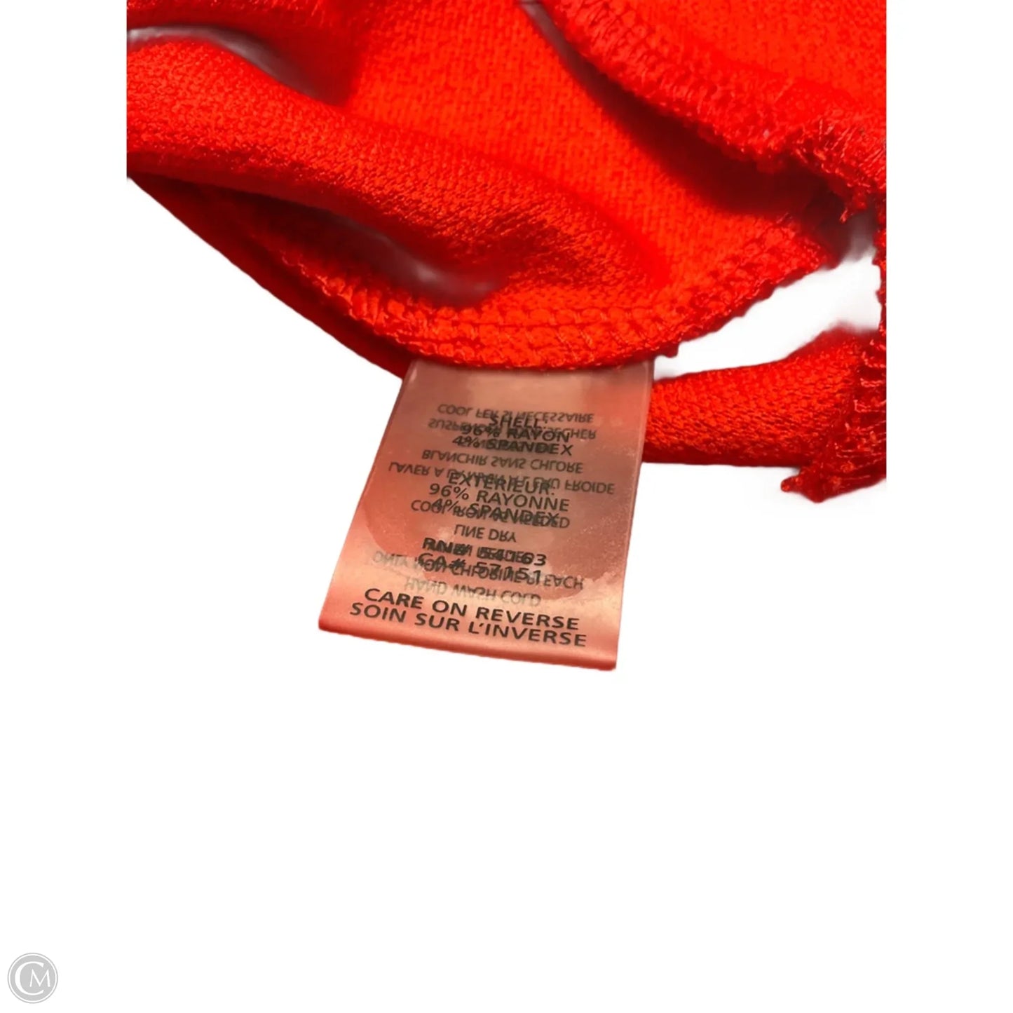 Top Short Sleeve By Ivanka Trump In Orange, Size: S