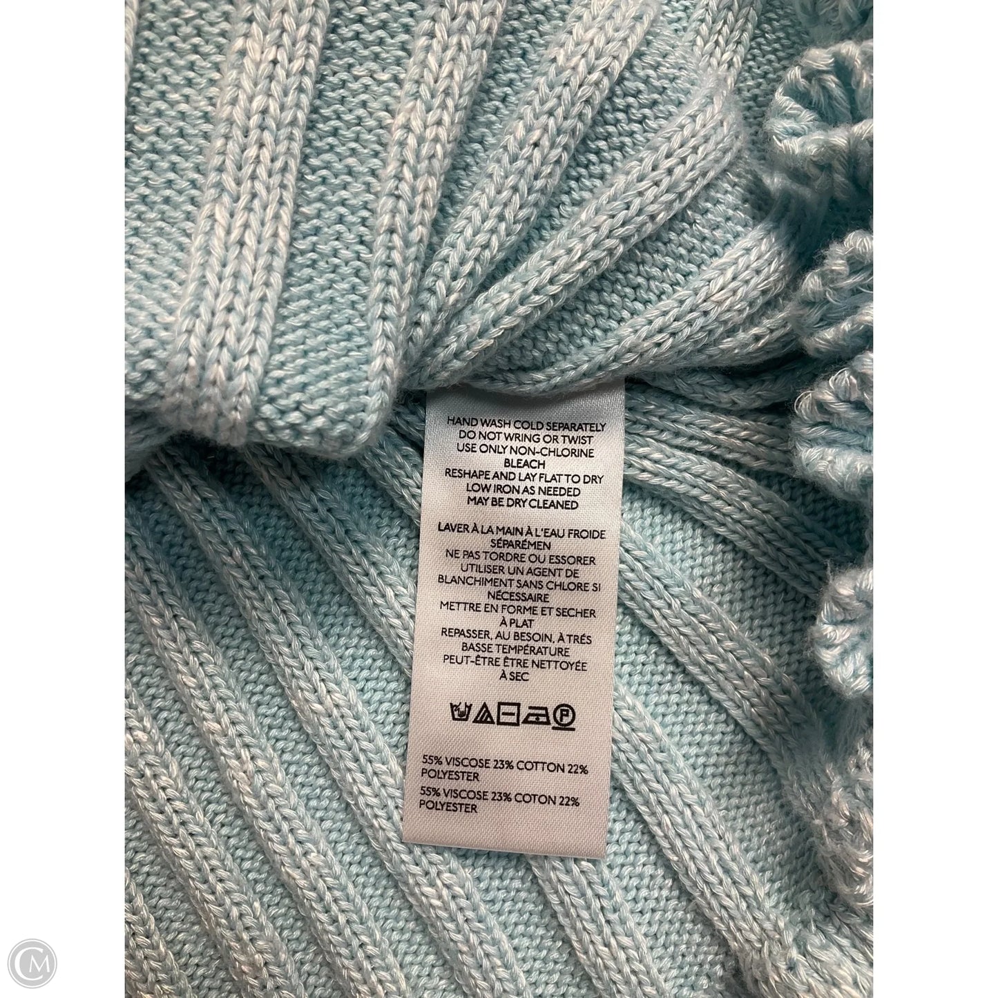 Top Sleeveless By Pilcro In Blue, Size: L