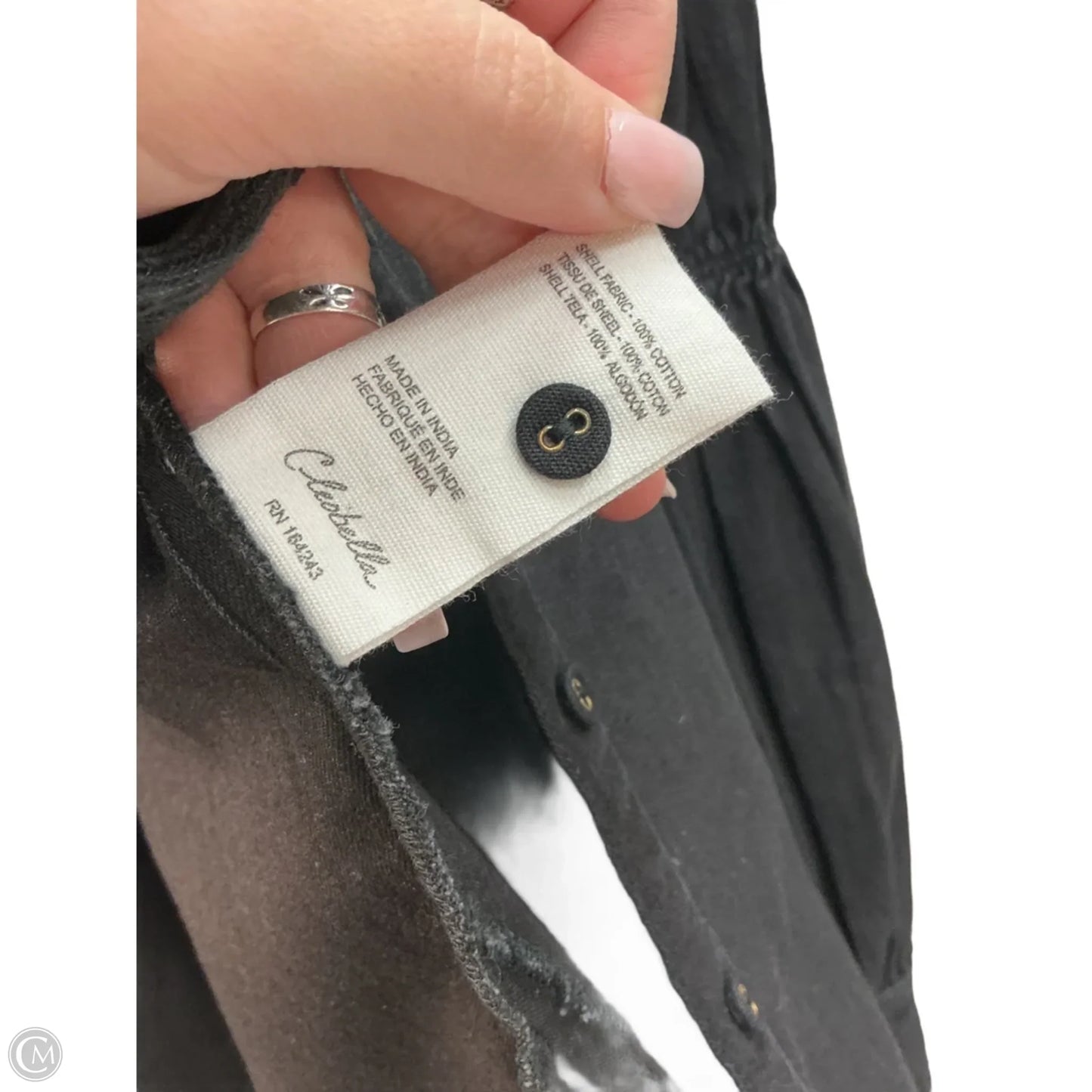 Top Long Sleeve By Cleobella In Black, Size: S