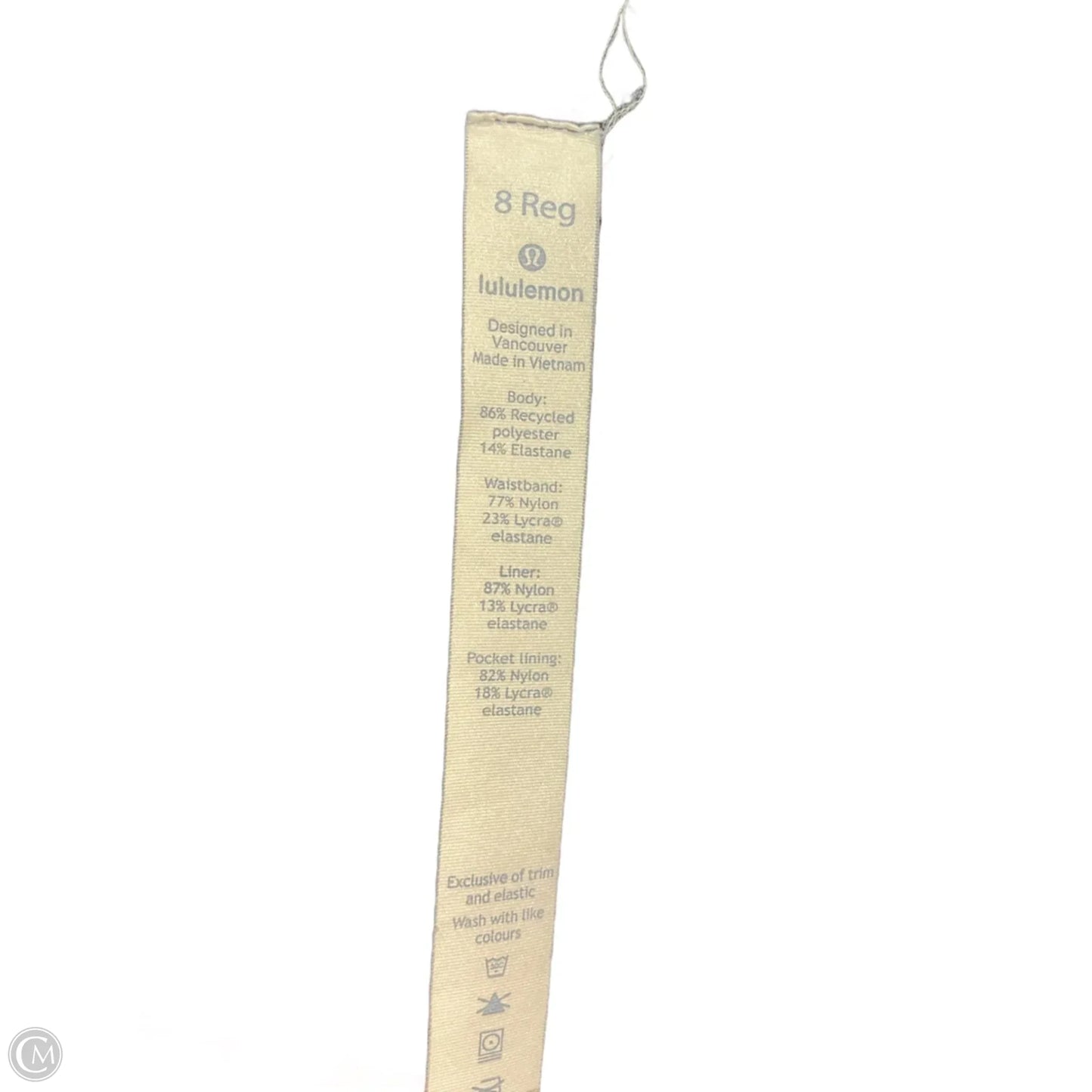 Athletic Skirt By Lululemon In Black, Size: 8