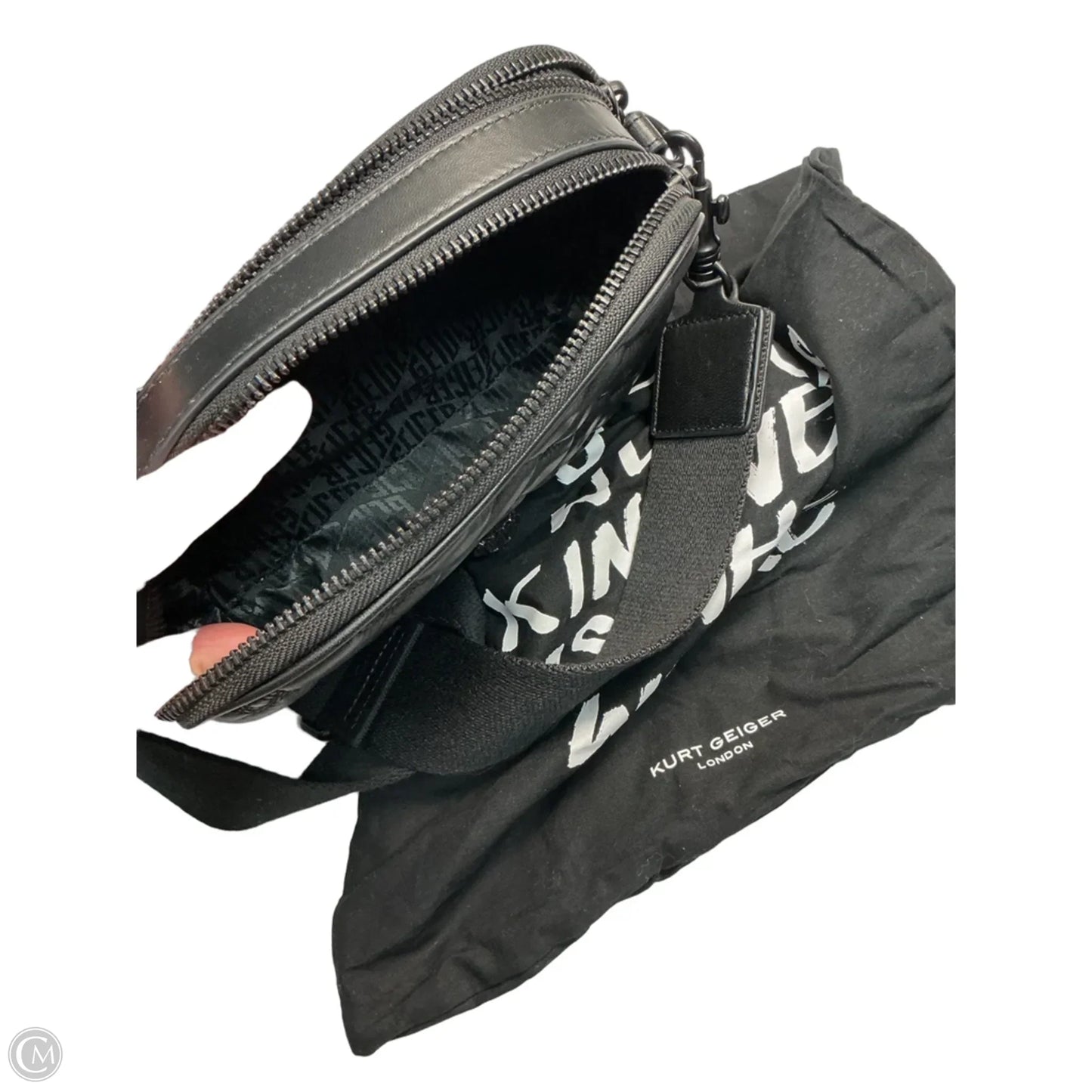 Crossbody Designer By Kurt Geiger, Size: Medium