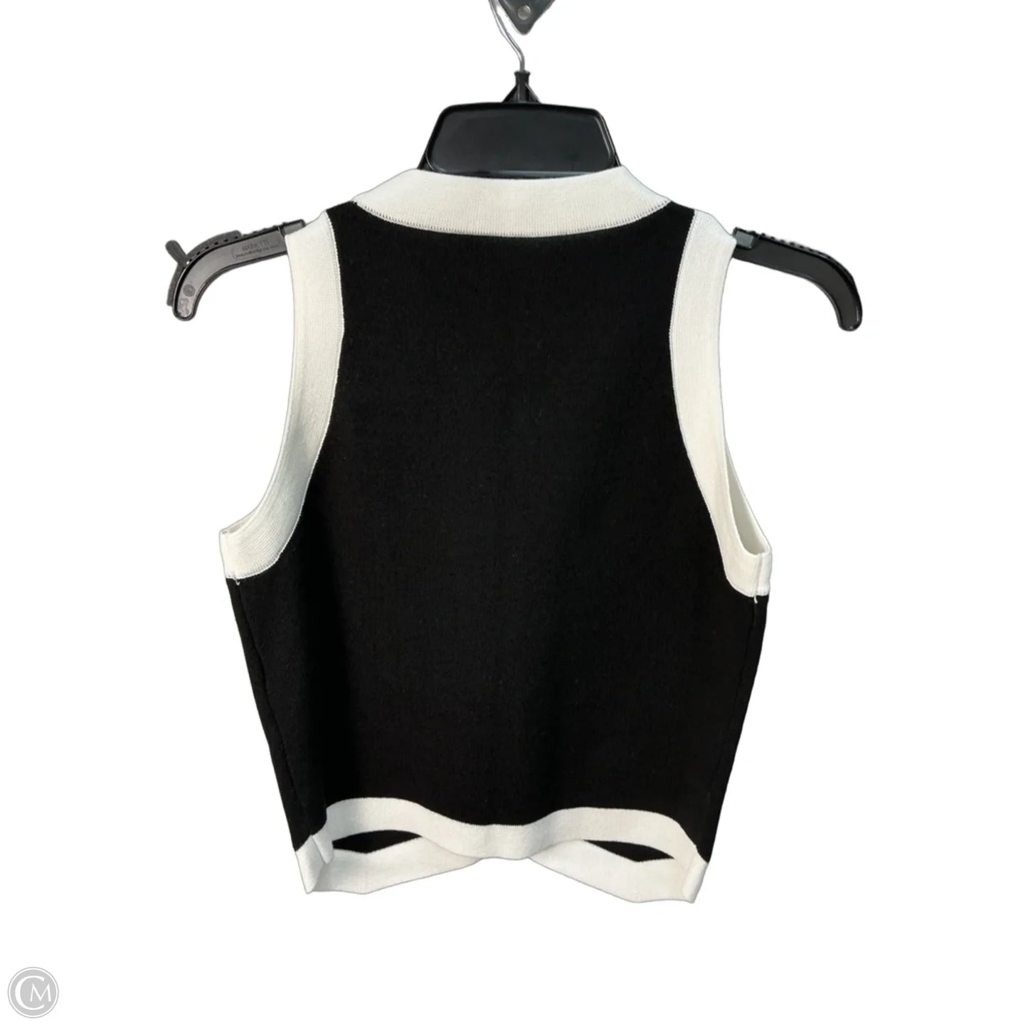Top Sleeveless By White House Black Market In Black & White