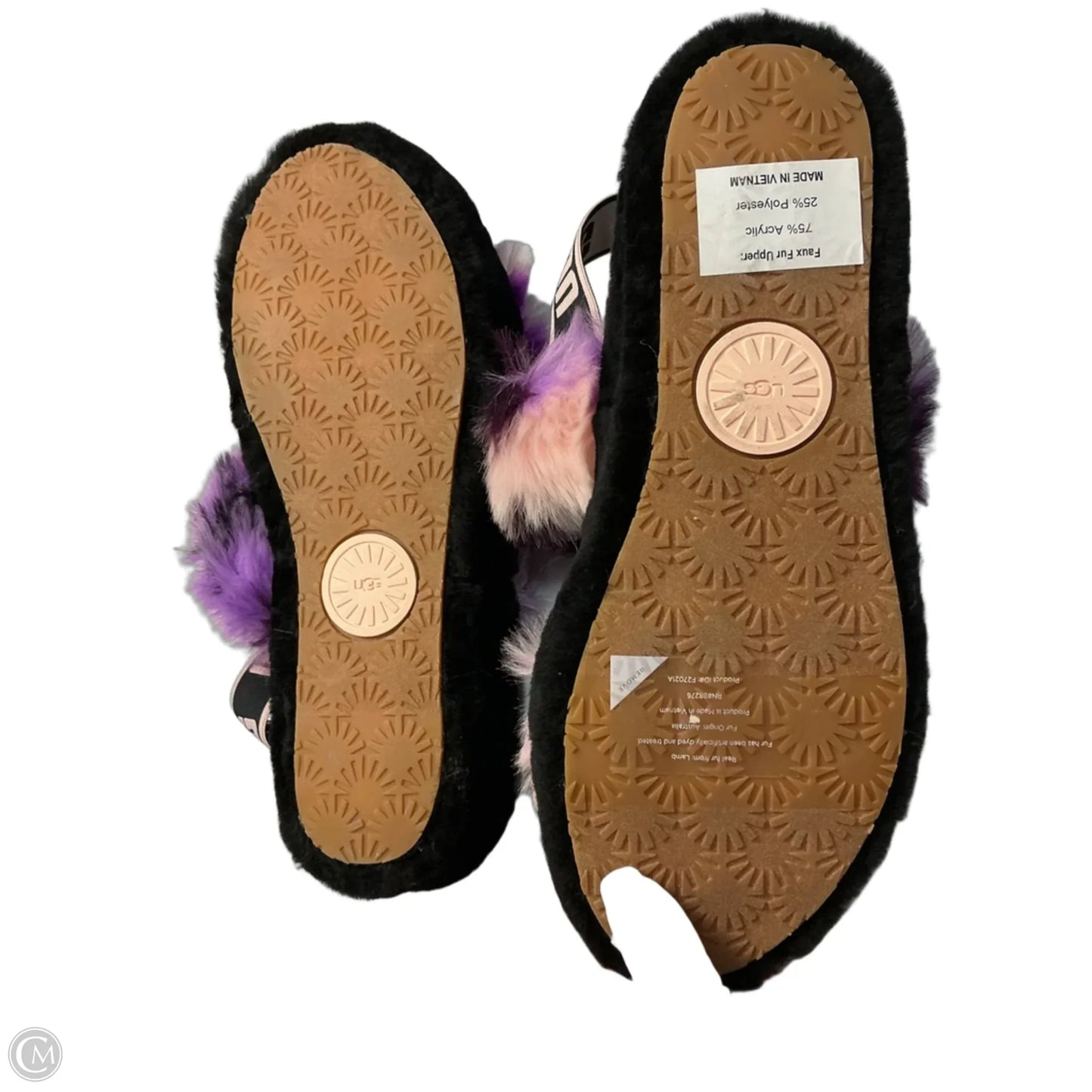 Sandals Designer By Ugg In Purple, Size: 11