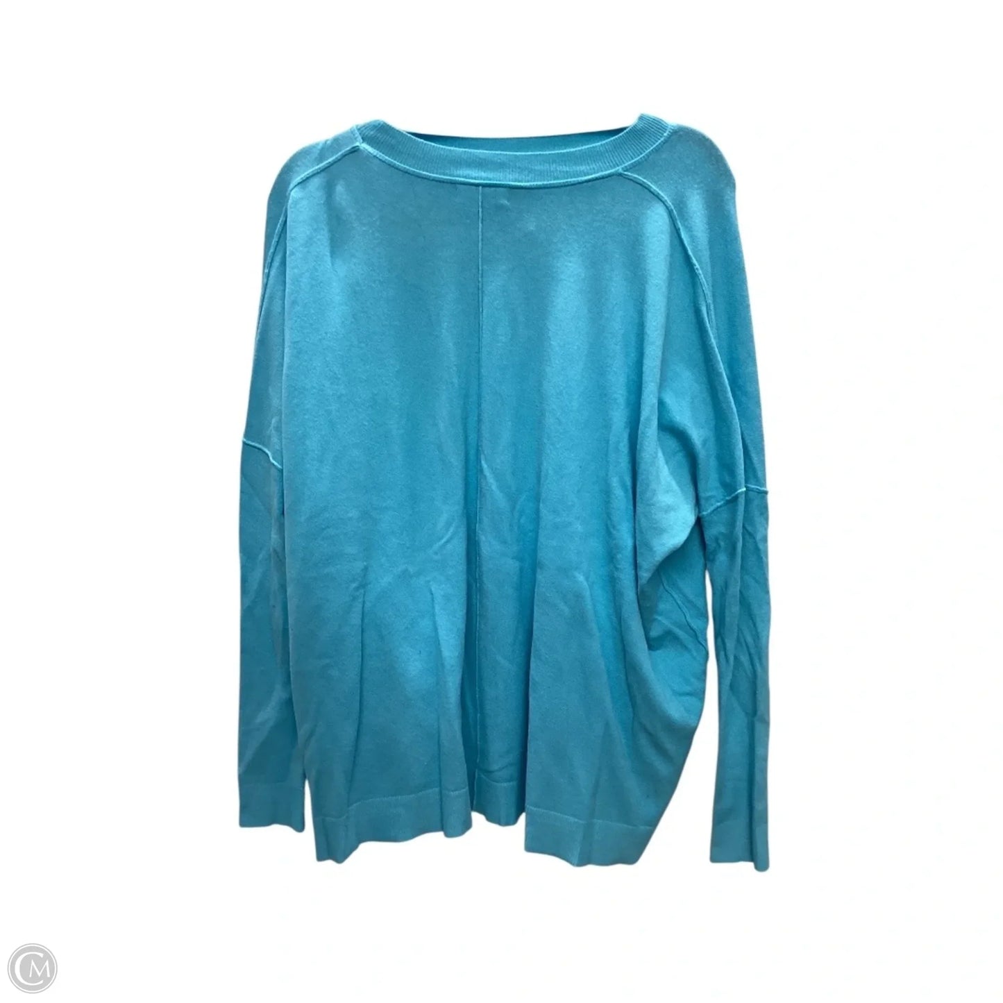 Top Long Sleeve By Clothes Mentor In Blue, Size: L