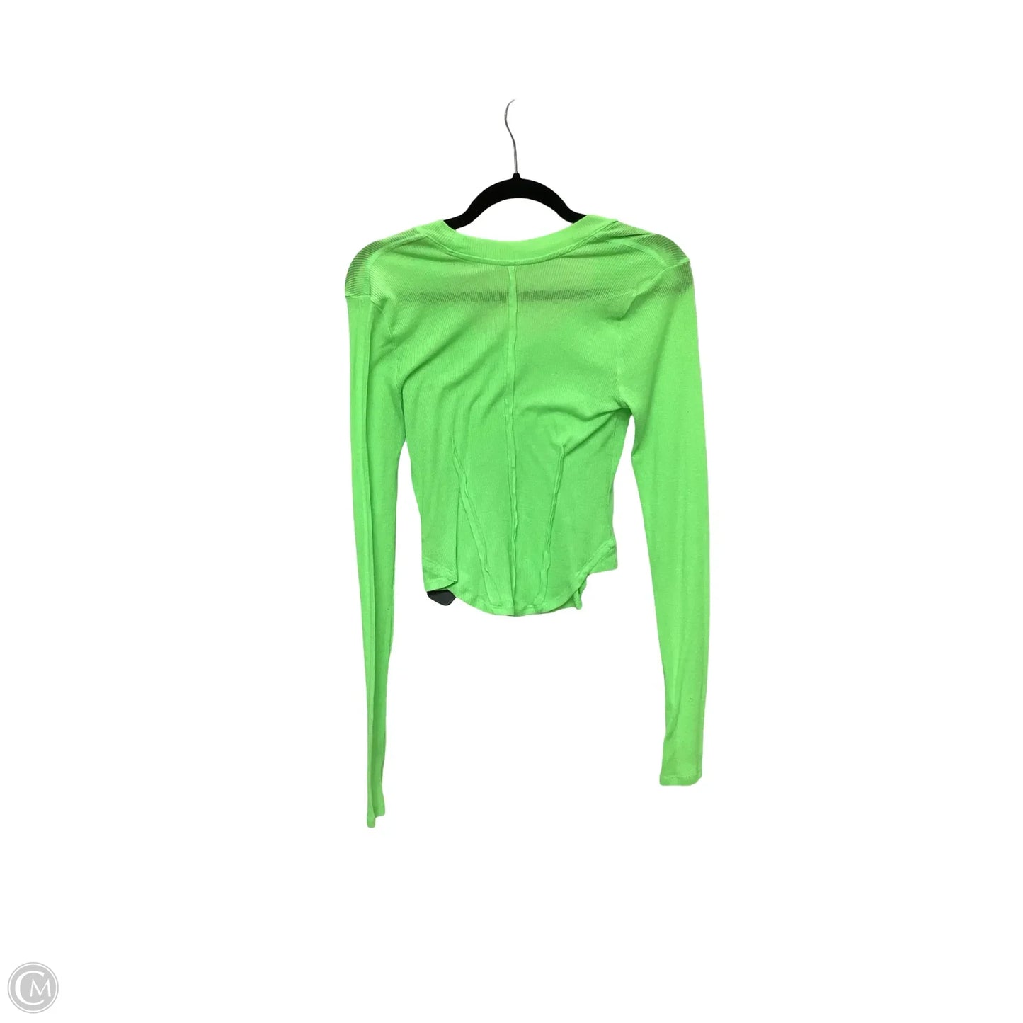 Top Long Sleeve Basic By Free People In Green, Size: S