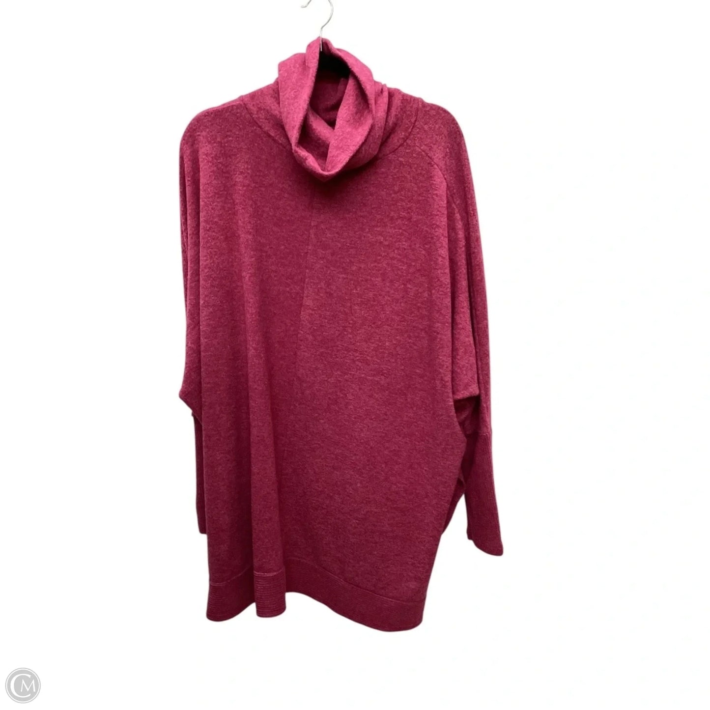Sweater By Zenana Outfitters In Pink, Size: M