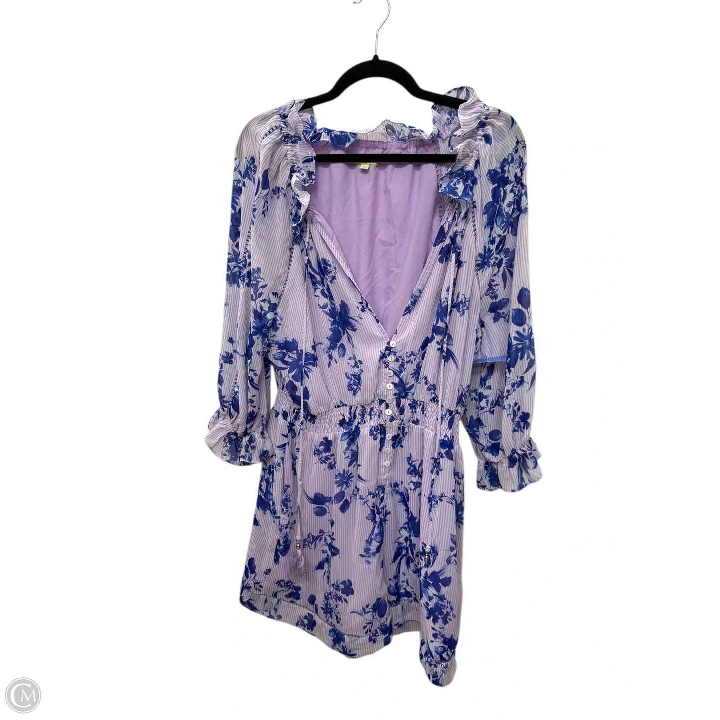 Romper By Gianni Bini In Purple, Size: L