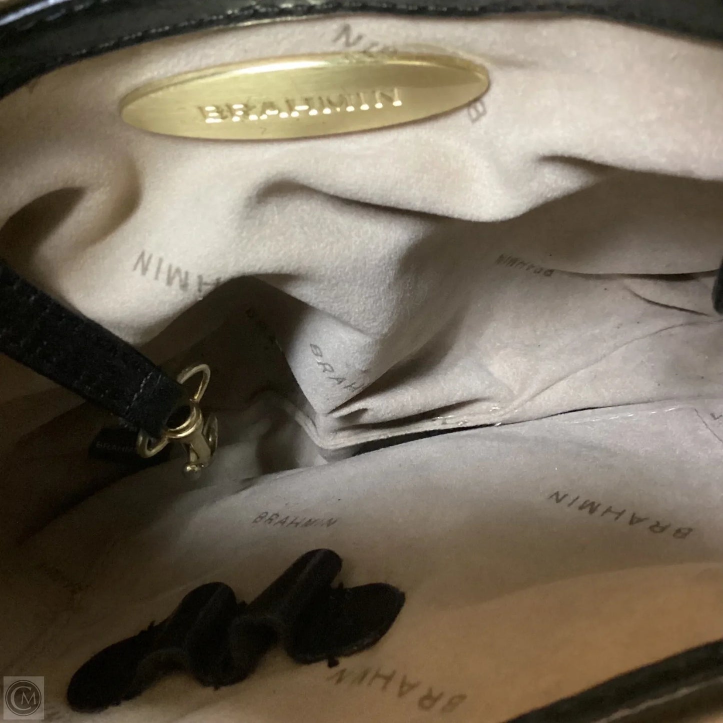 Crossbody Designer By Brahmin, Size: Medium