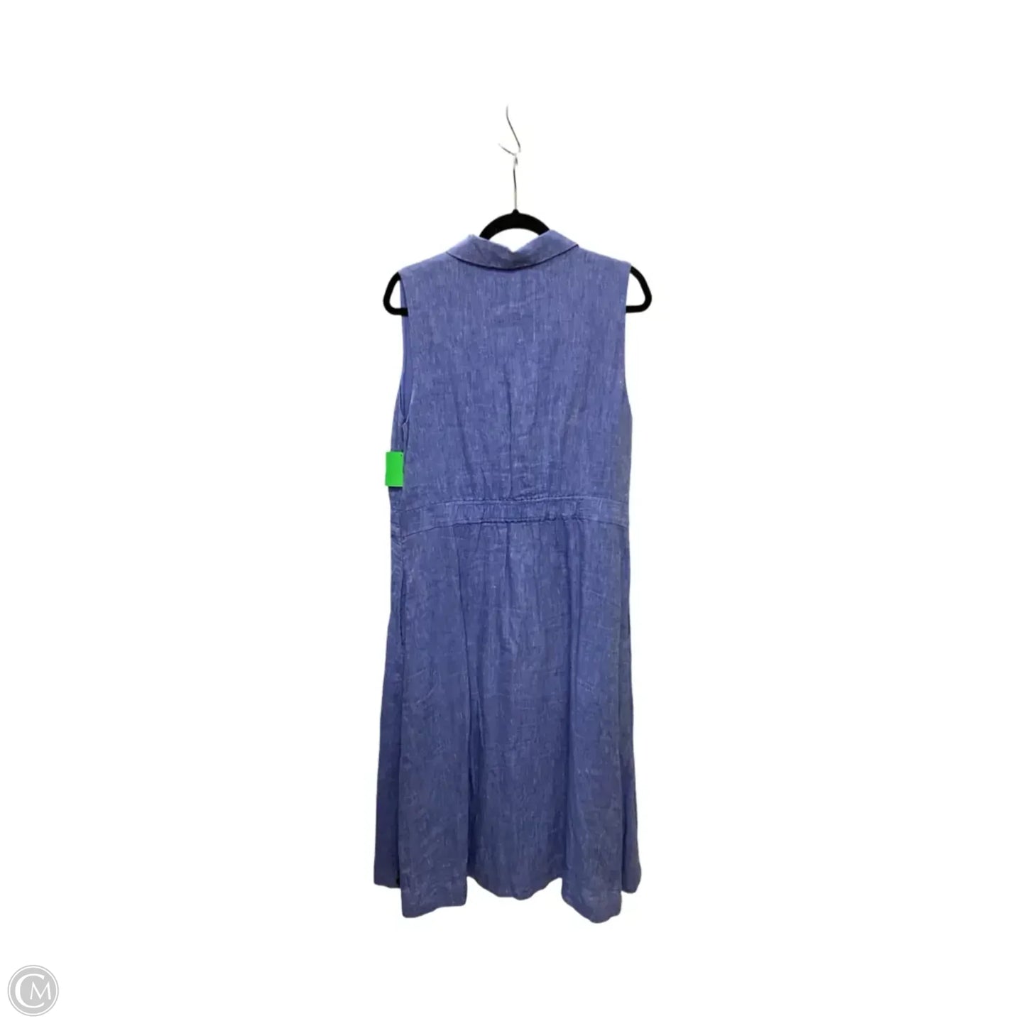 Dress Casual Midi By Talbots In Blue, Size: 16