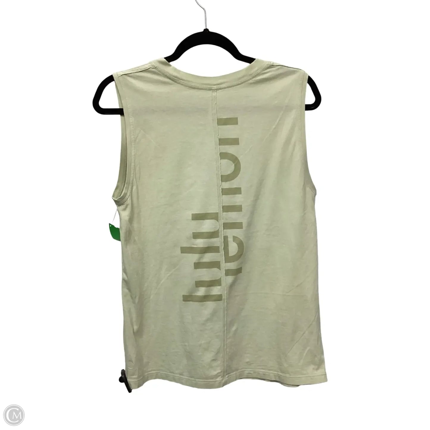 Athletic Tank Top By Lululemon In Green, Size: 6