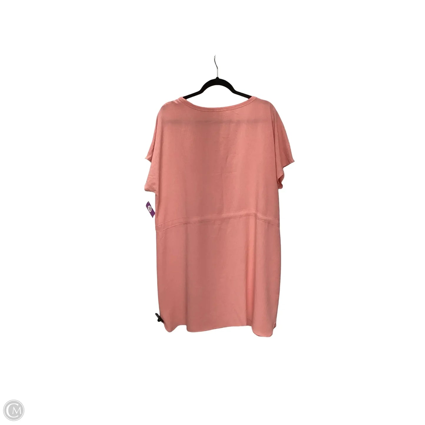 Dress Casual Short By bluetime In Peach, Size: Xl