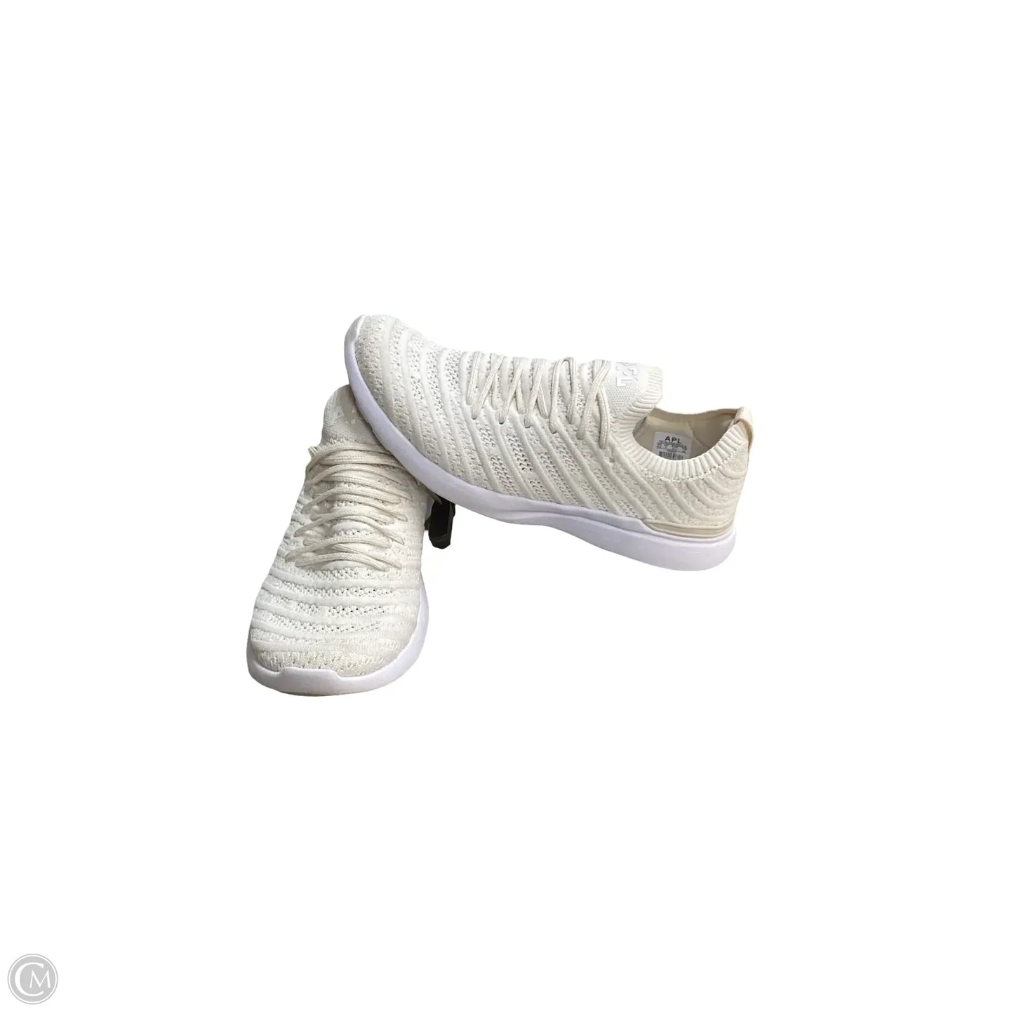 Shoes Designer By Apl In White, Size: 9.5