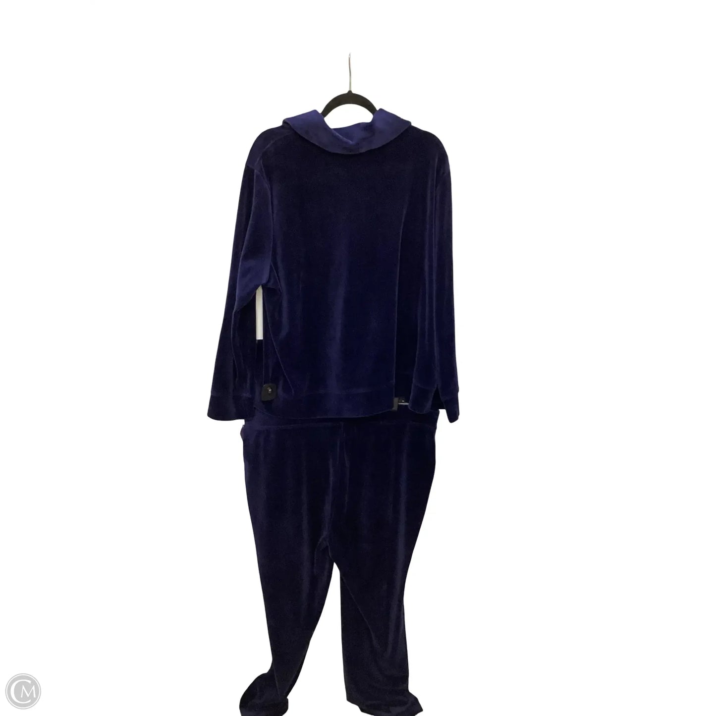 Pants Set 2pc By Chicos In Blue, Size: Xl