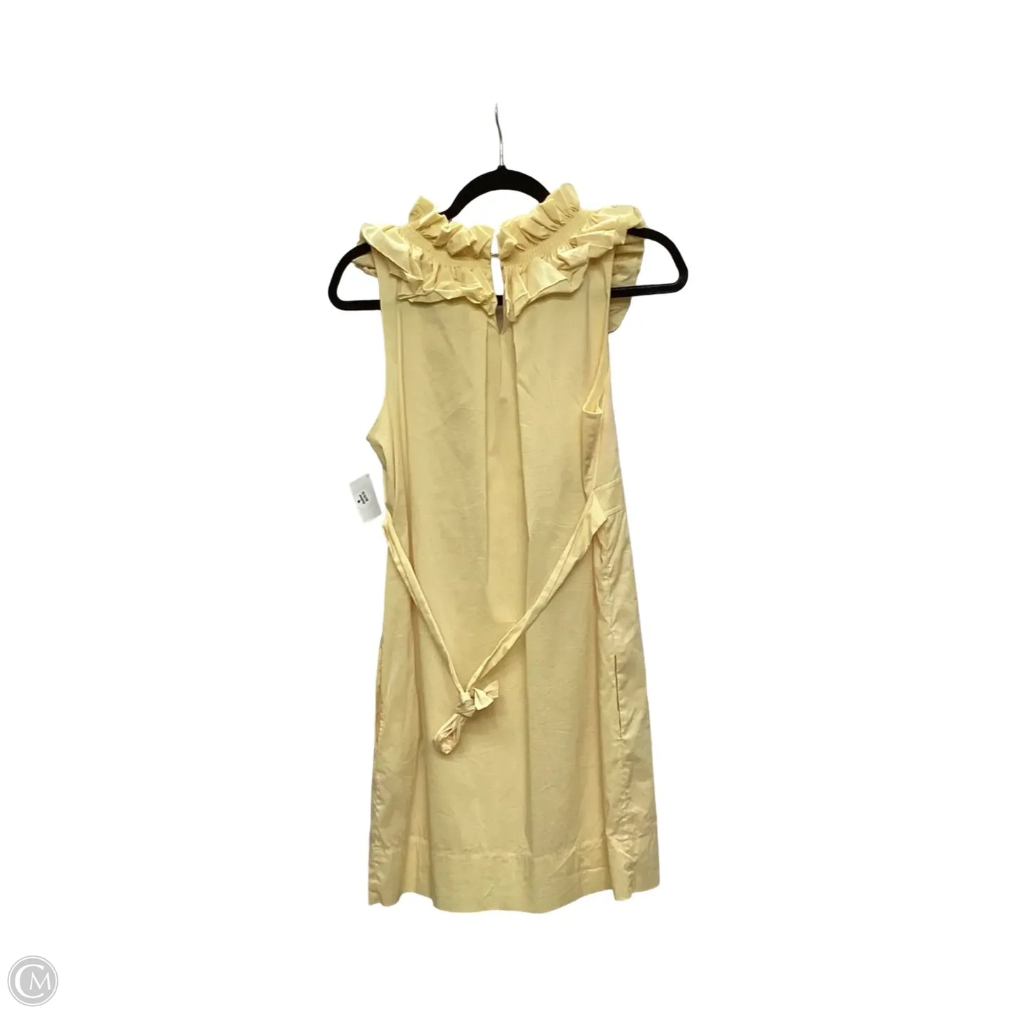 Dress Casual Short By Bcbgmaxazria In Yellow, Size: S