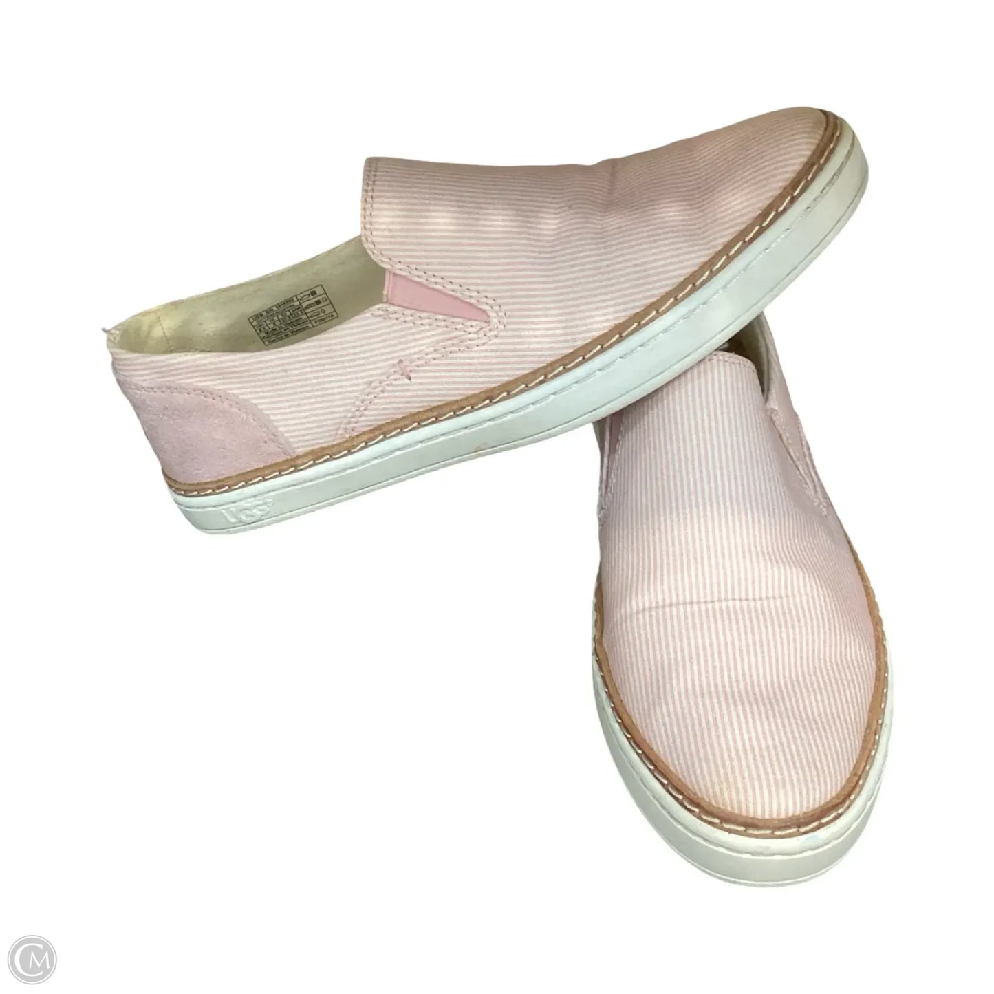 Shoes Designer By Ugg In Pink, Size: 6.5