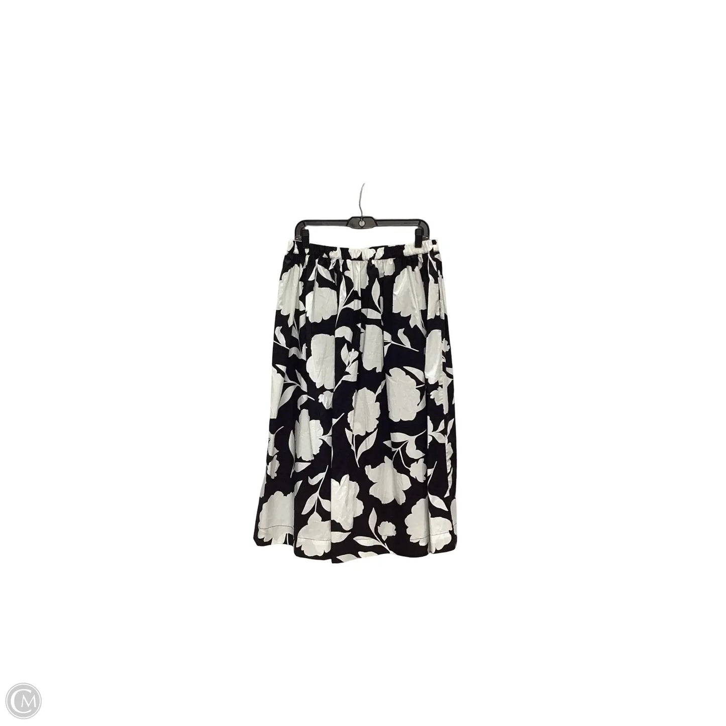 Skirt Designer By Kate Spade In Black & White, Size: M