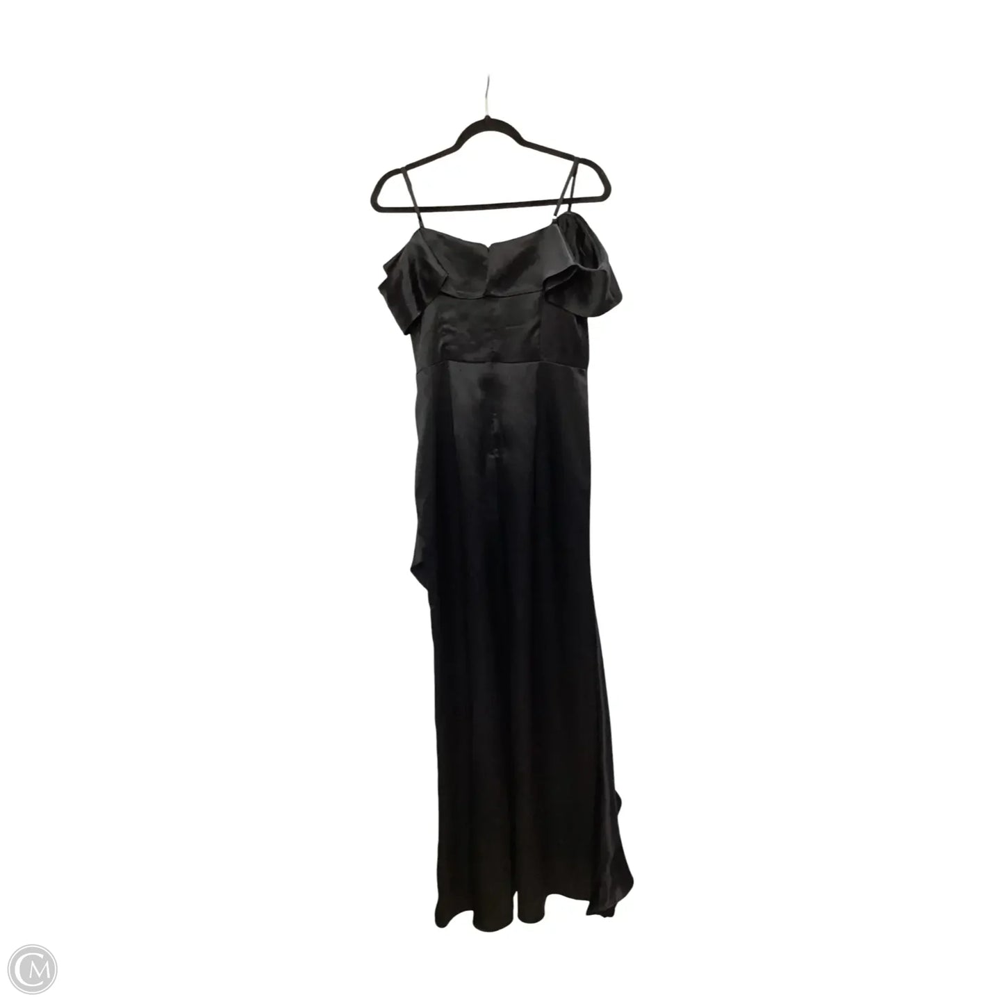 Dress Party Long By Clothes Mentor In Black, Size: 10