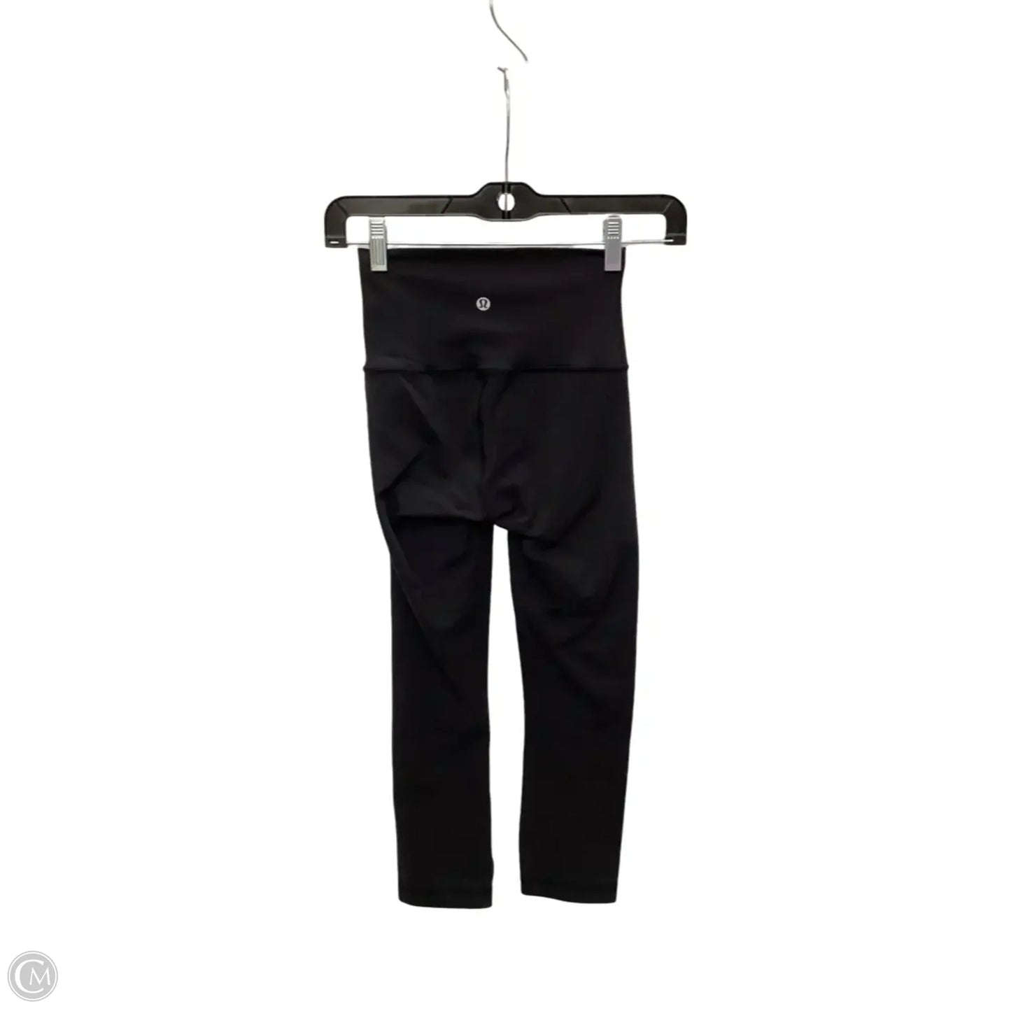 Athletic Leggings Capris By Lululemon In Black, Size: 0