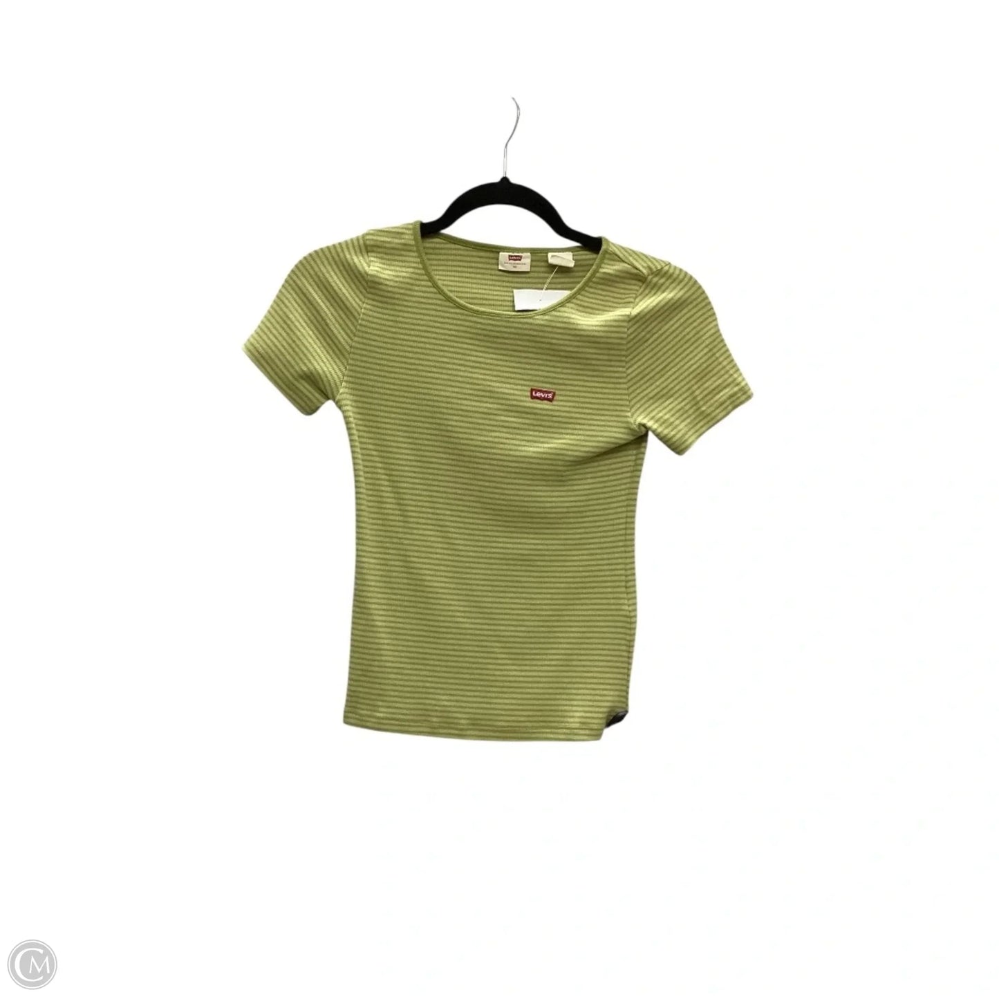 Top Short Sleeve Basic By Levis In Green, Size: Xs