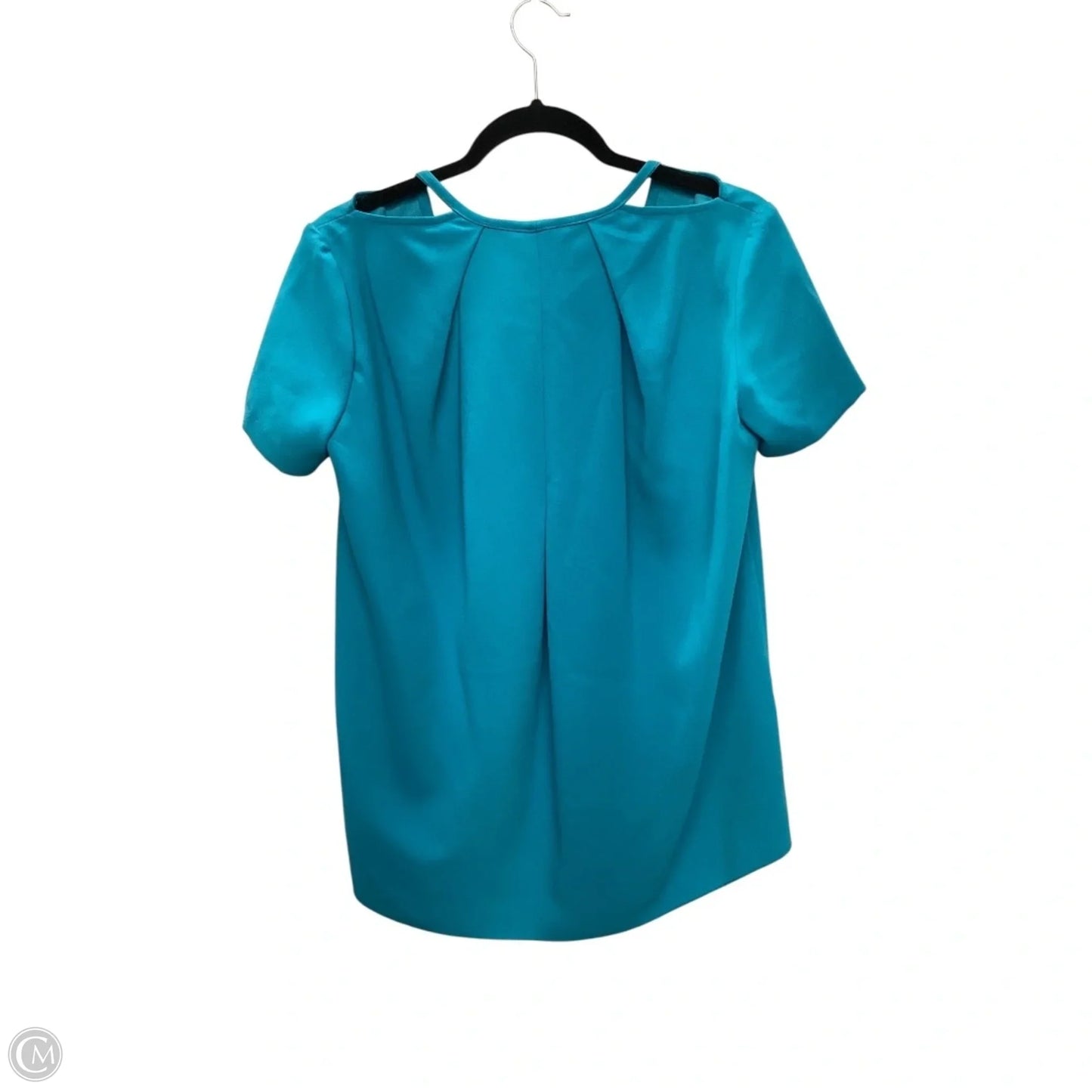 Top Short Sleeve By Trina Turk In Blue, Size: S
