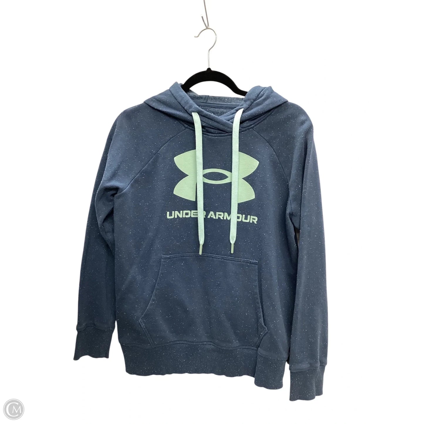 Sweatshirt Hoodie By Under Armour In Blue, Size: S